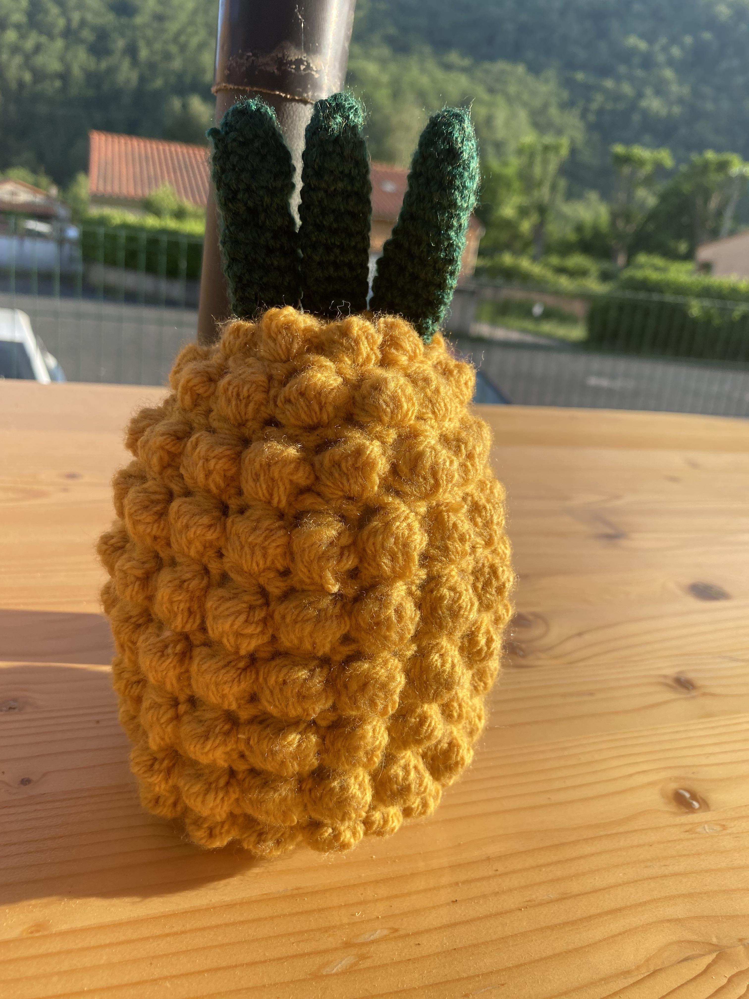 troc de troc ananas crochet image 1