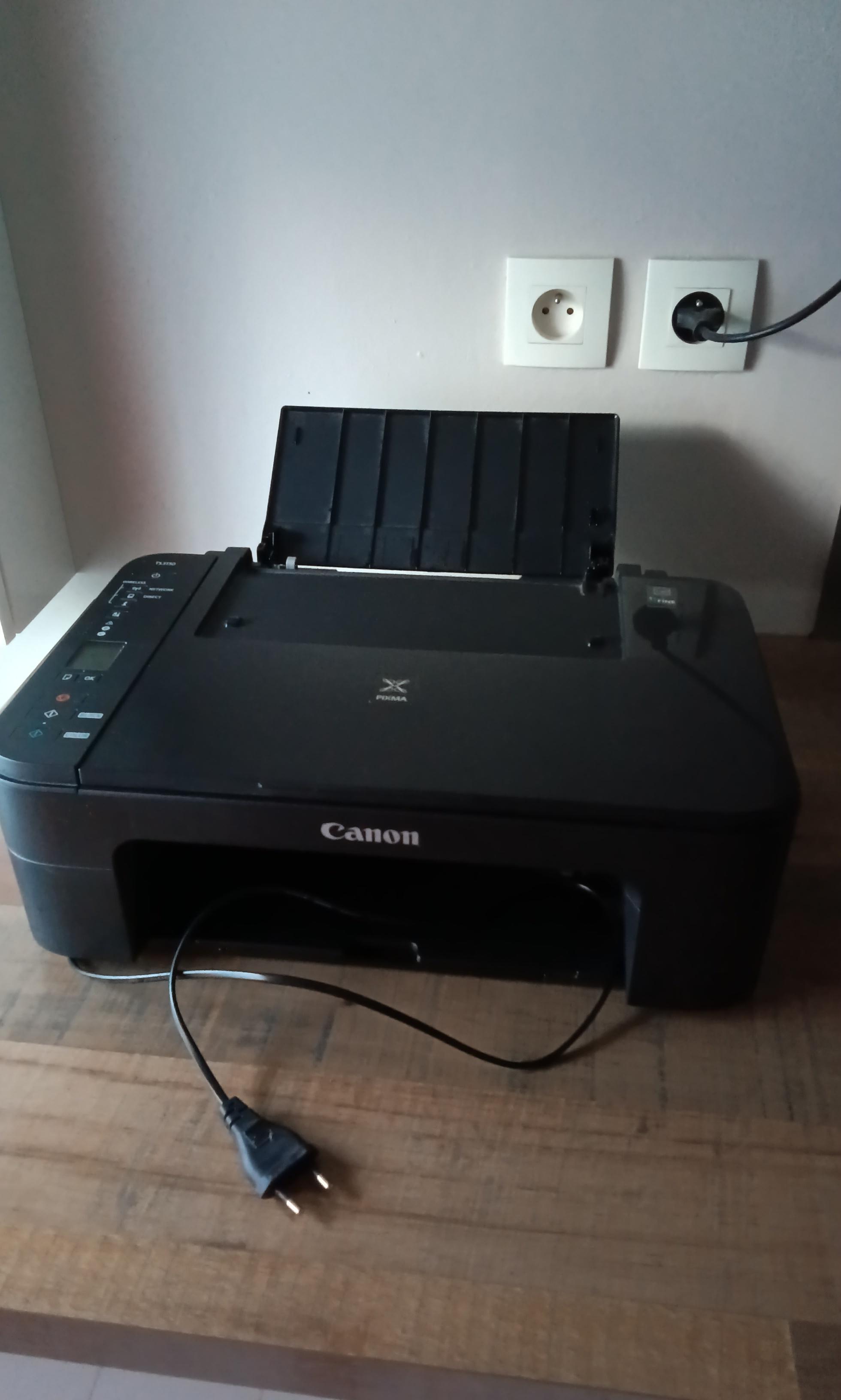 troc de troc imprimante connectée canon ts3150 image 1