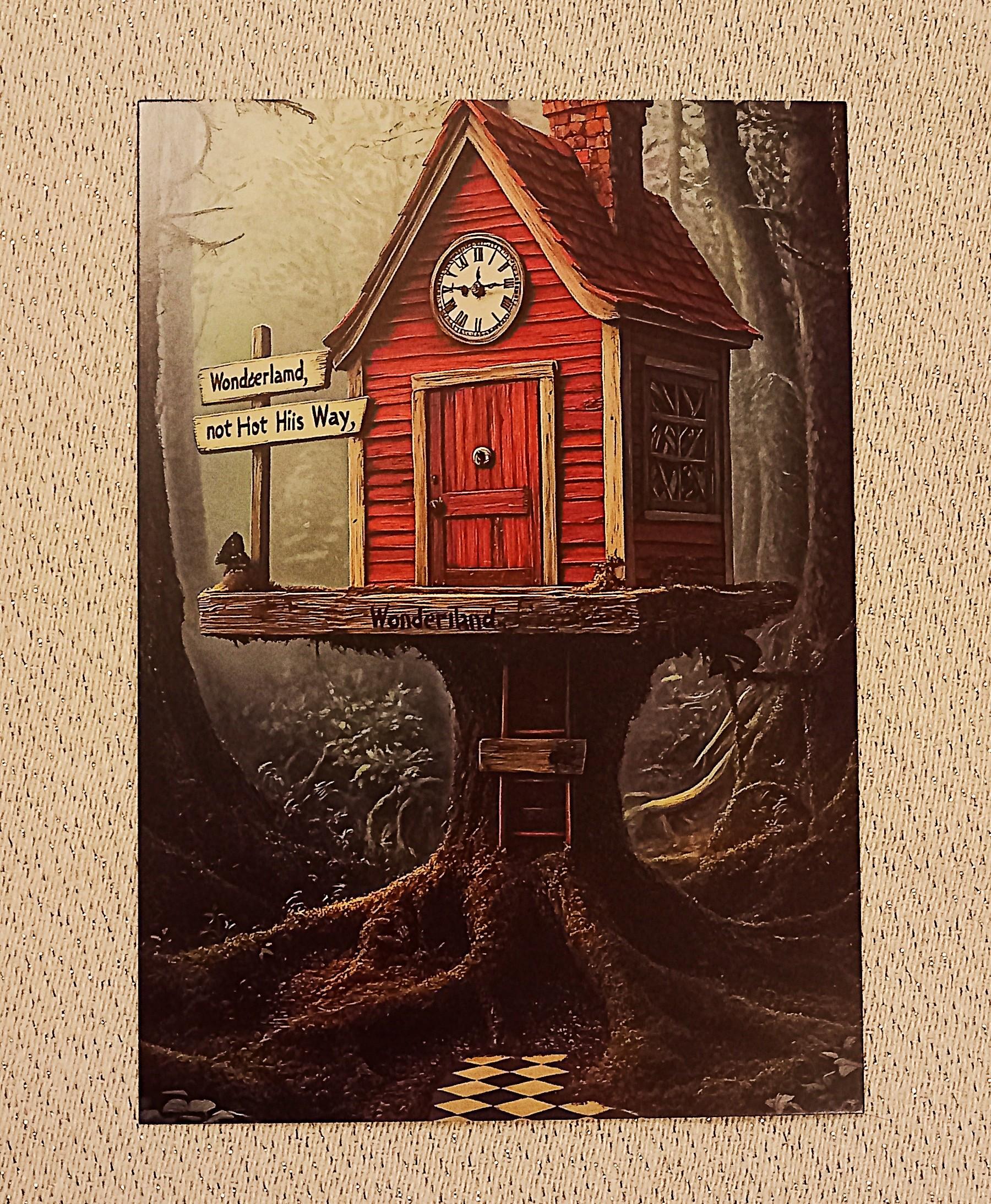 troc de troc carte postale "wonderland". image 0