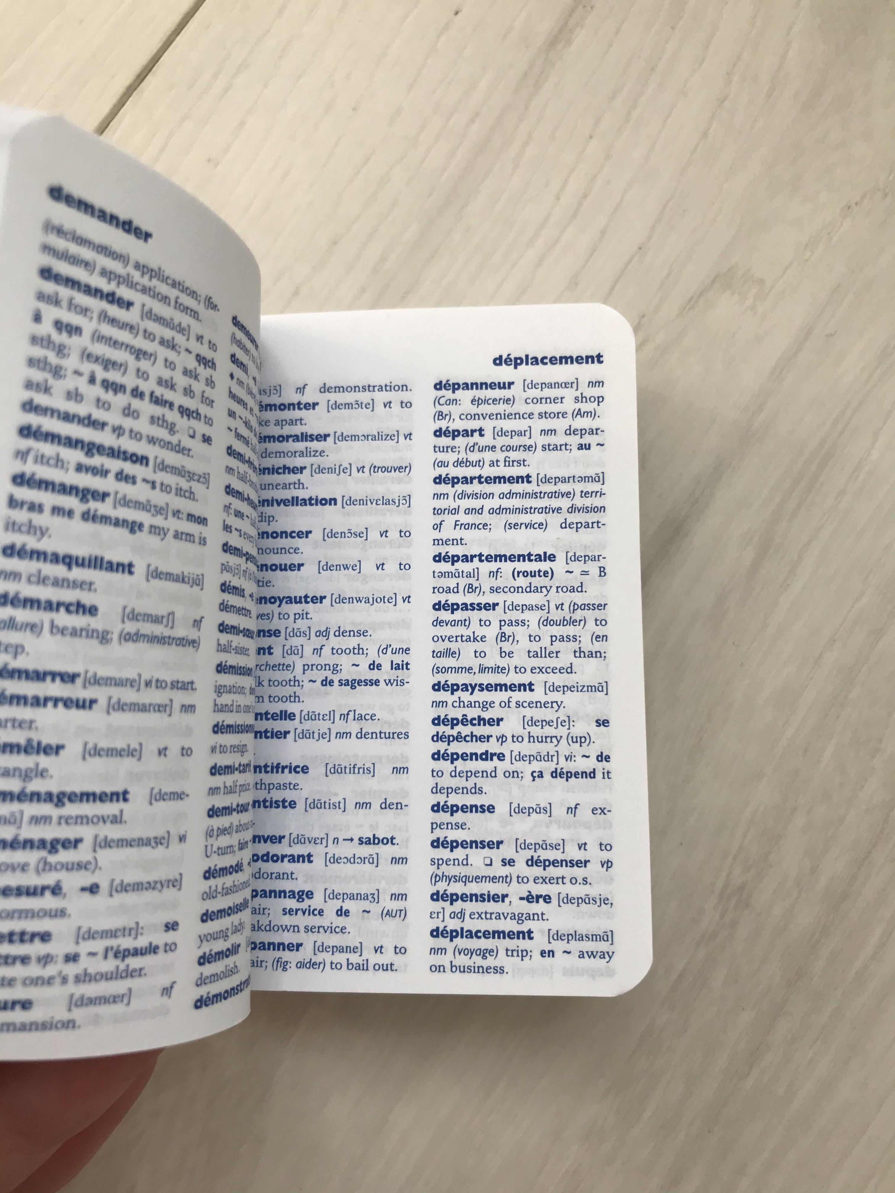 troc de troc réservé mini dictionnaire français - anglais image 1