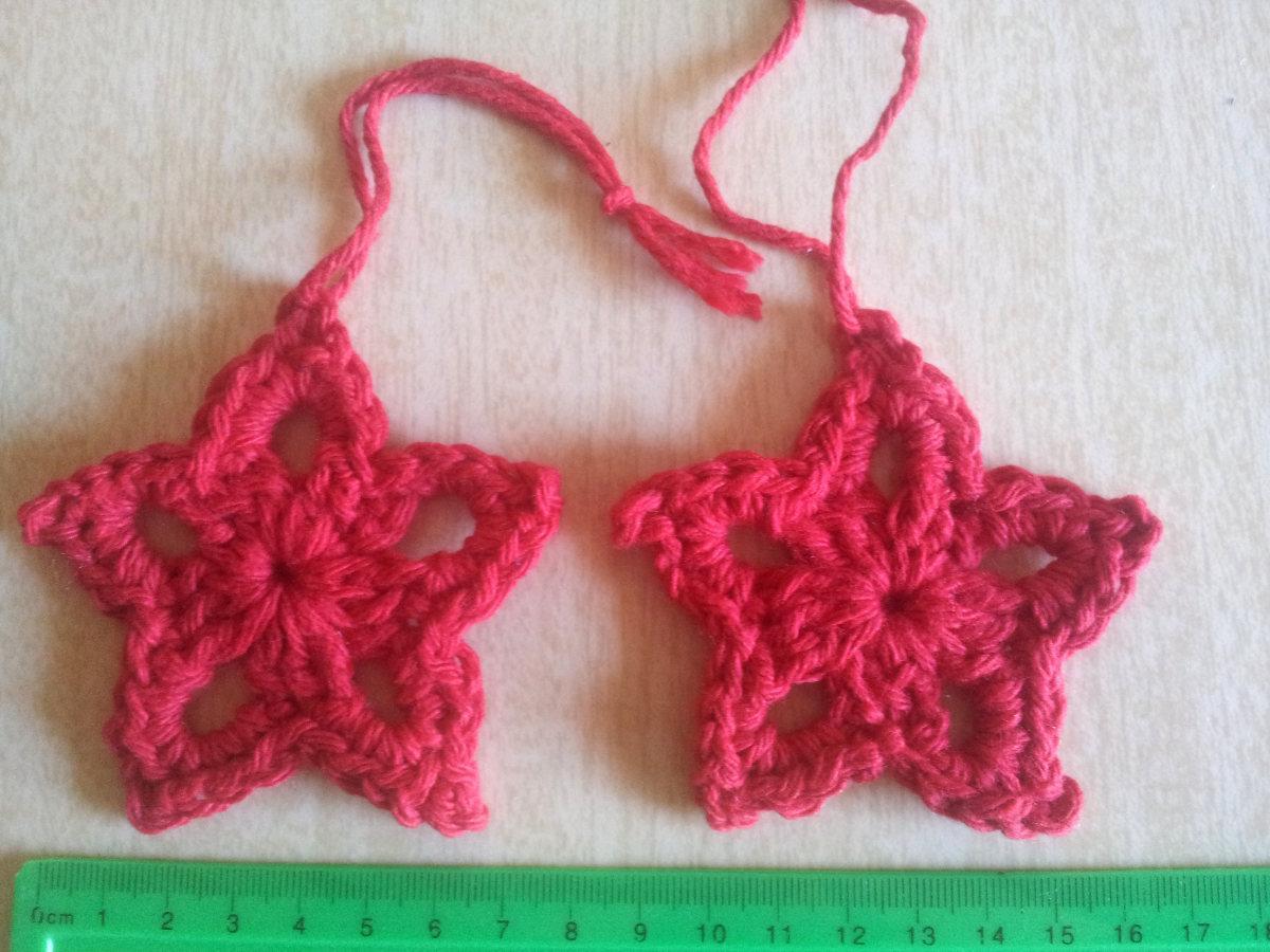 troc de troc etoile au crochet faite main #9 image 1