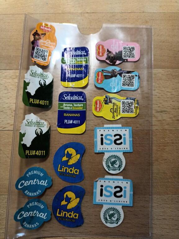 troc de troc etane Étiquettes bananes image 0