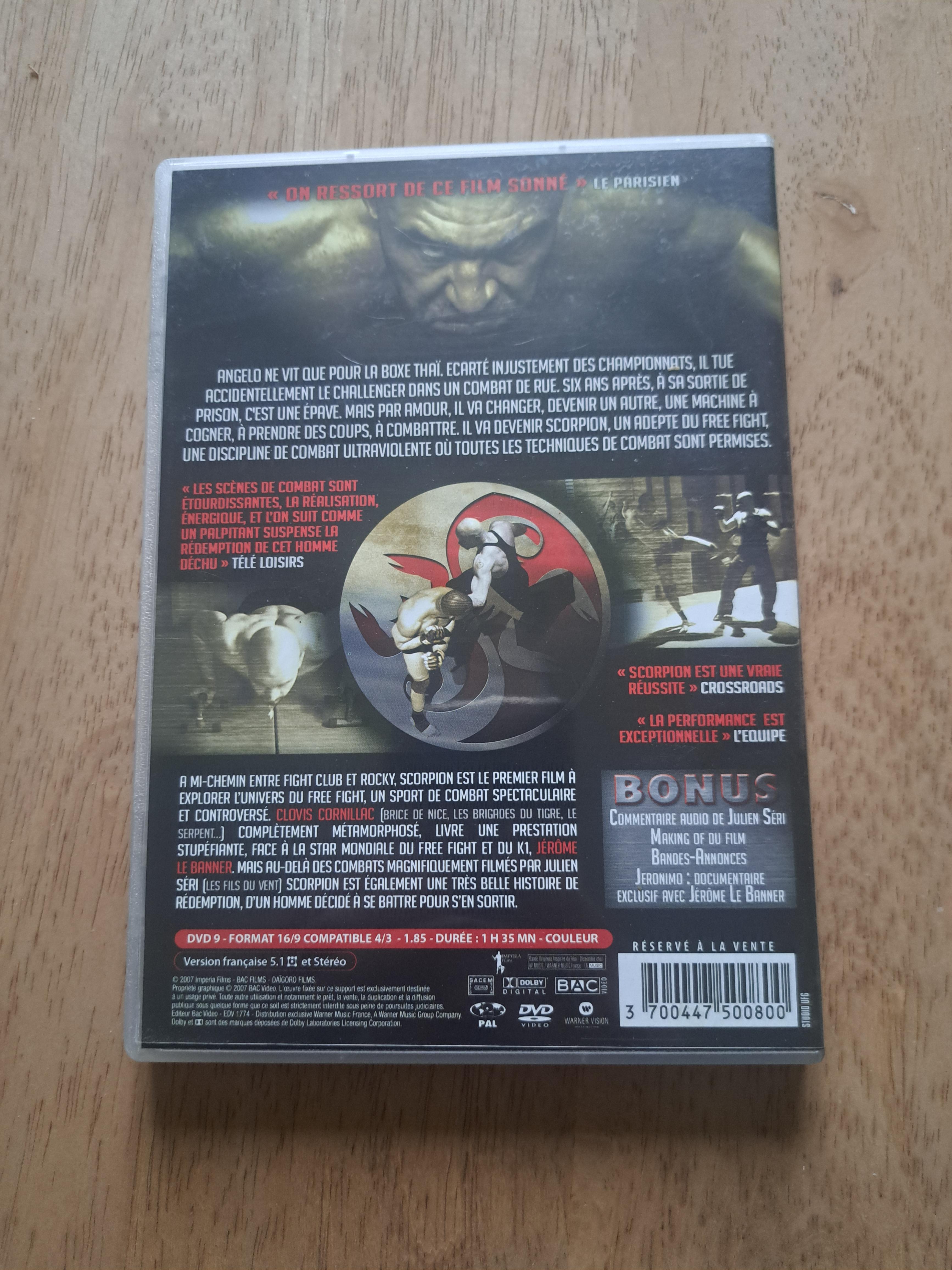 troc de troc dvd scorpion image 1