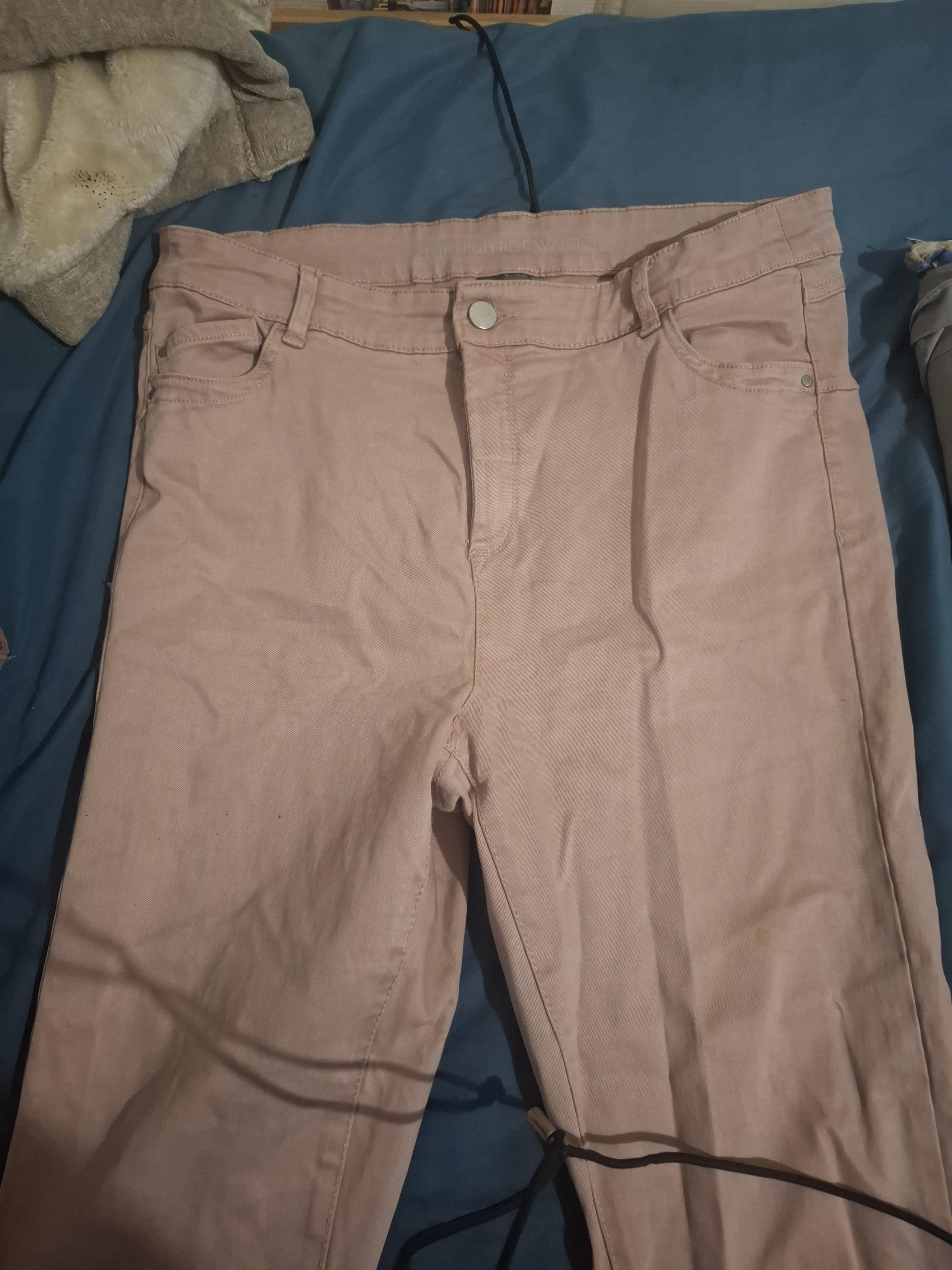 troc de troc pantalon taille 46 rose image 0