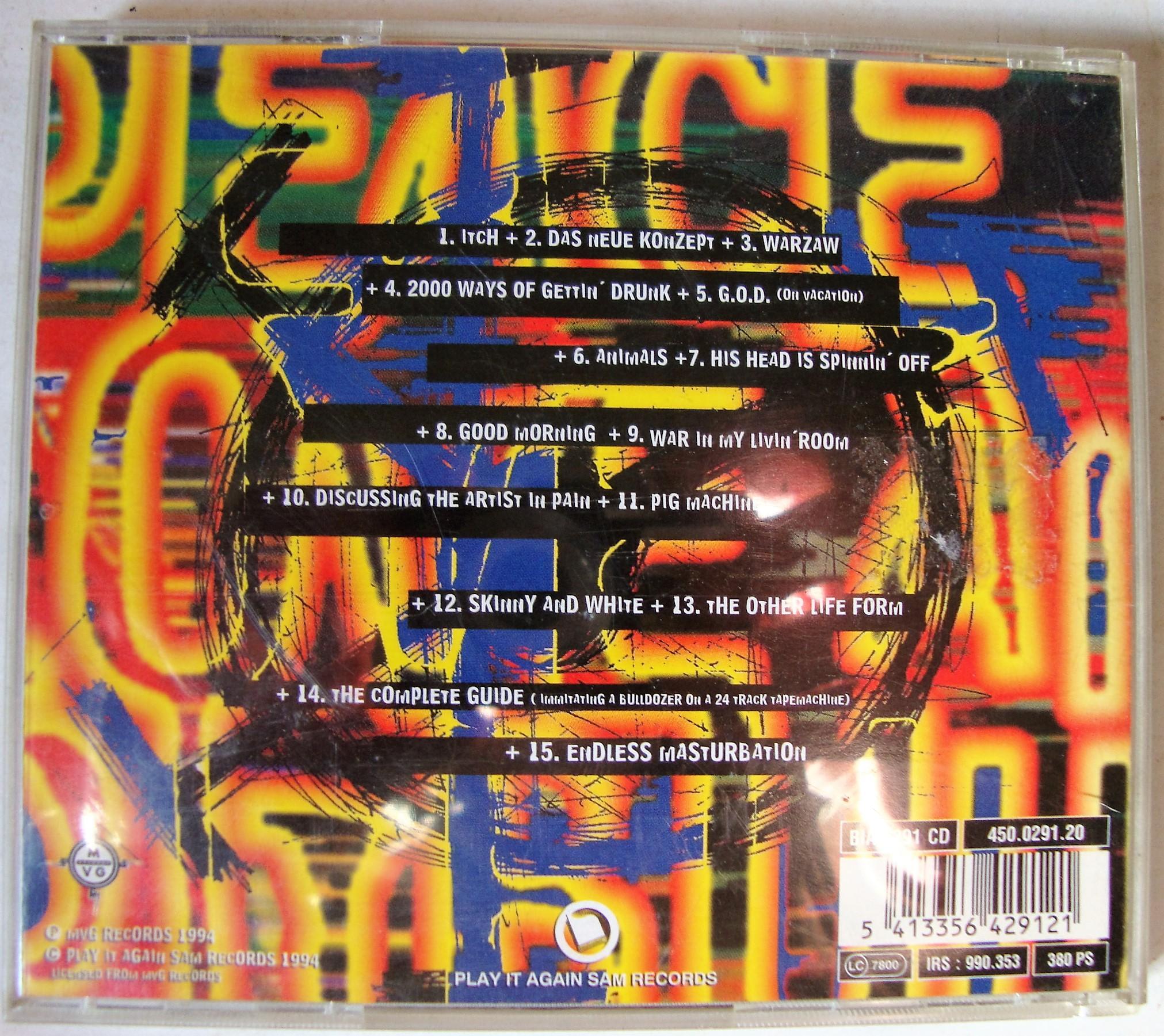 troc de troc cd album peace love and pitbulls " red sonic underwear " image 2