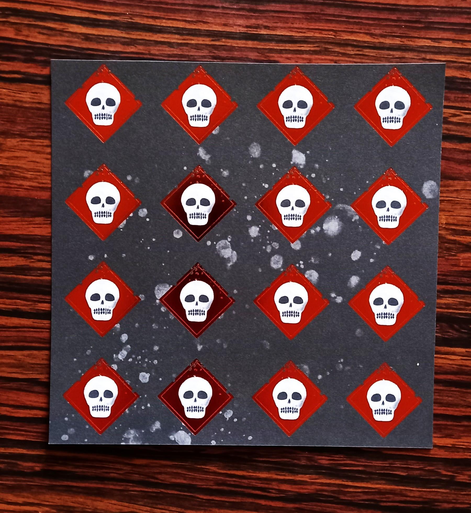 troc de troc carte "tête de mort". image 0