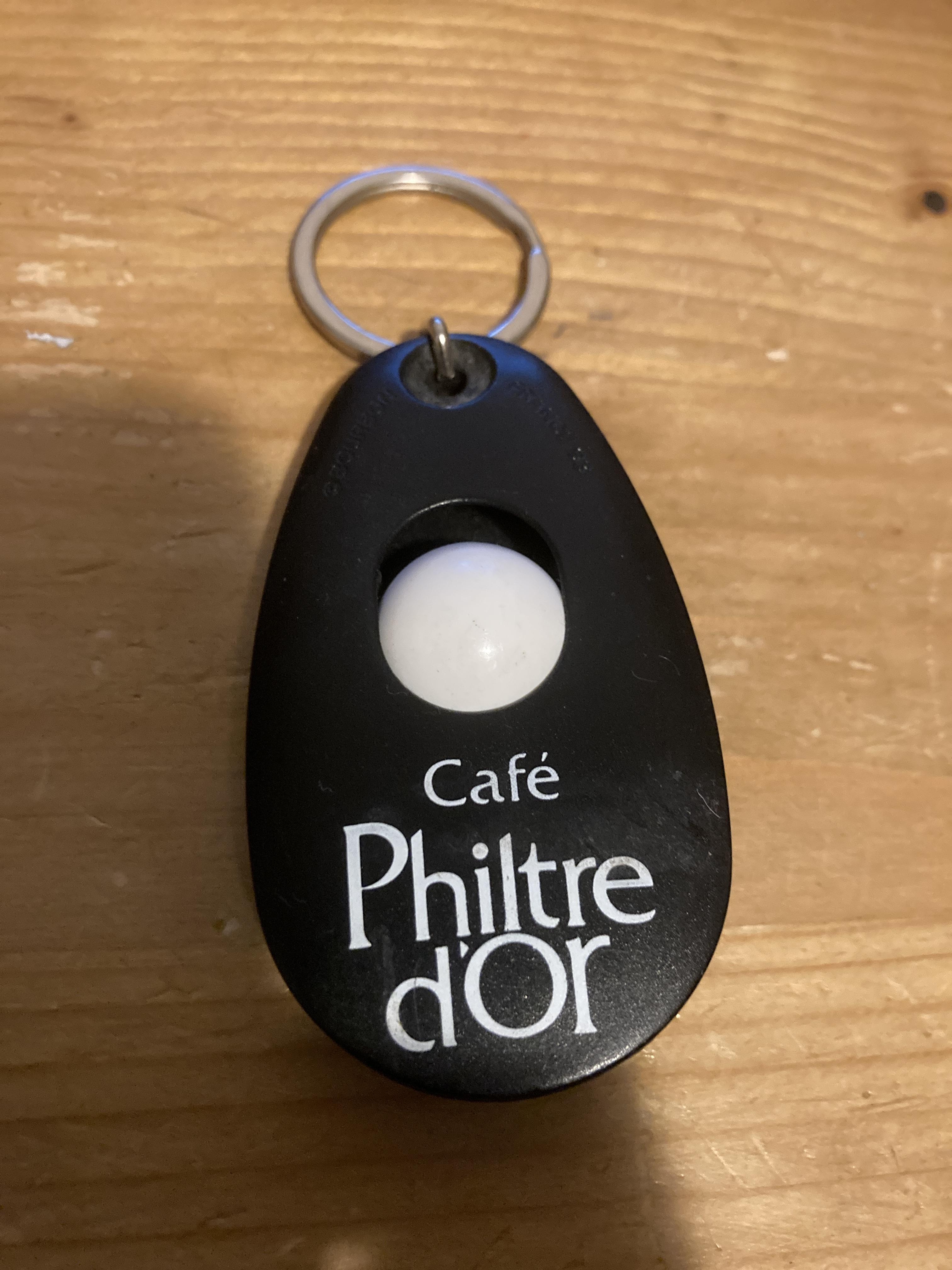 troc de troc réservé porte-clé jeton de caddie image 0