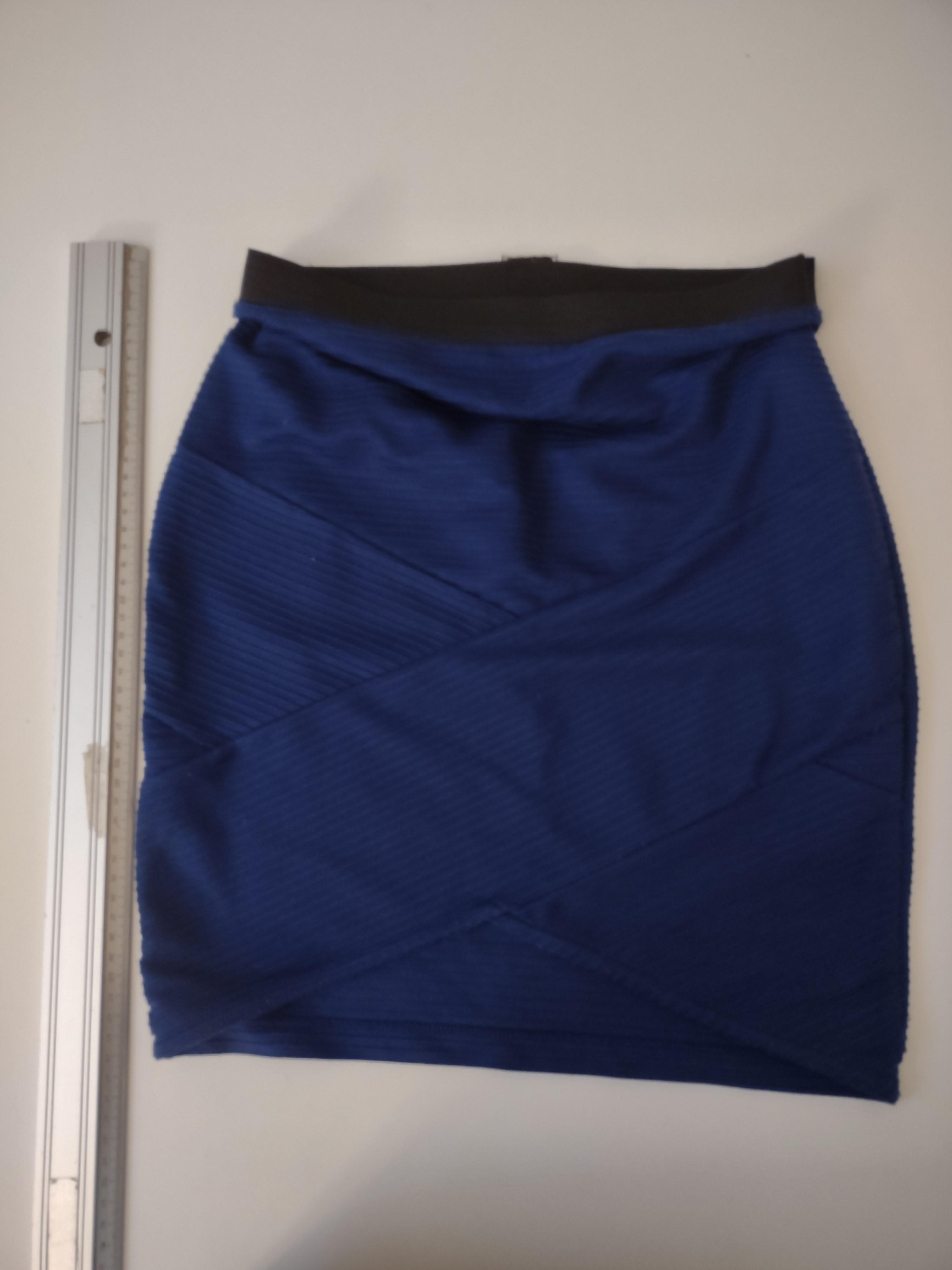 troc de troc jupe pimkie bleu 34-36 (pas d'étiquette taille) image 0