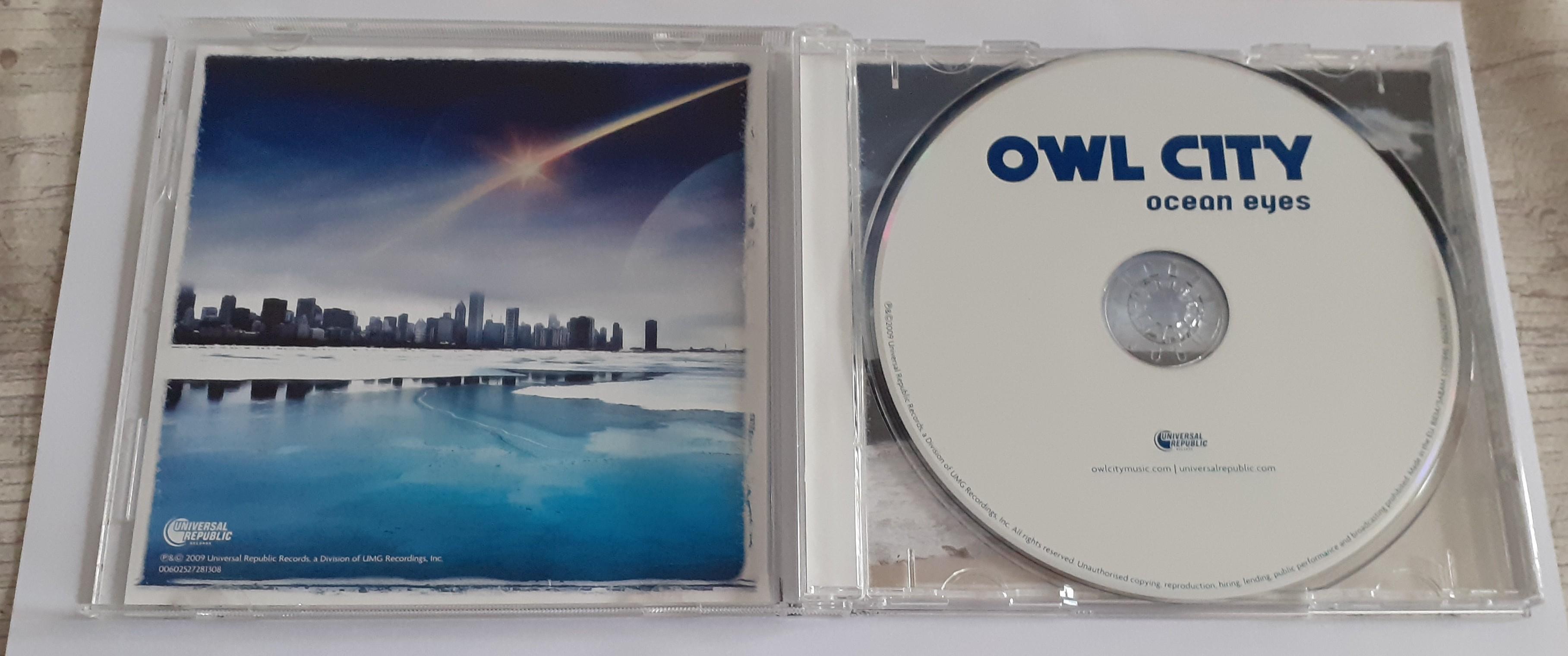 troc de troc cd owl city ocean eyes 2009 très bon état image 1