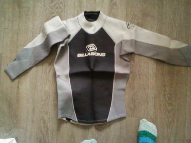 troc de troc haut de combinaison de surf billabong taille s image 0