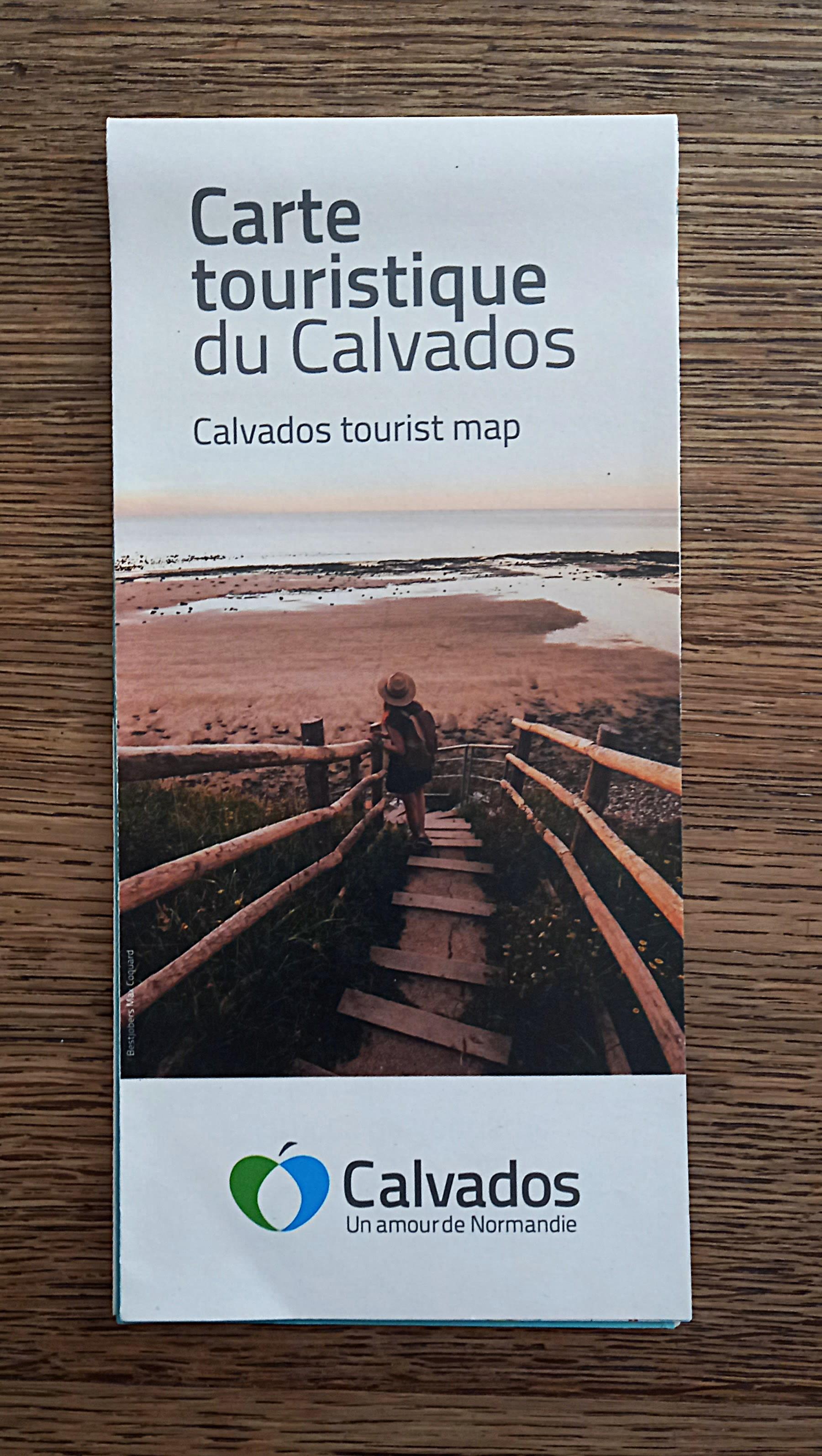 troc de troc carte touristique du calvados. image 1