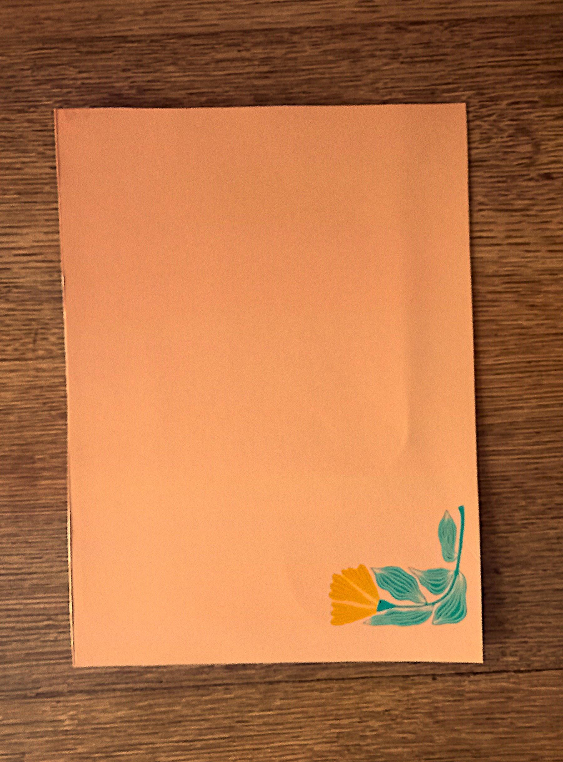 troc de troc papier créatif avec fleur. image 0