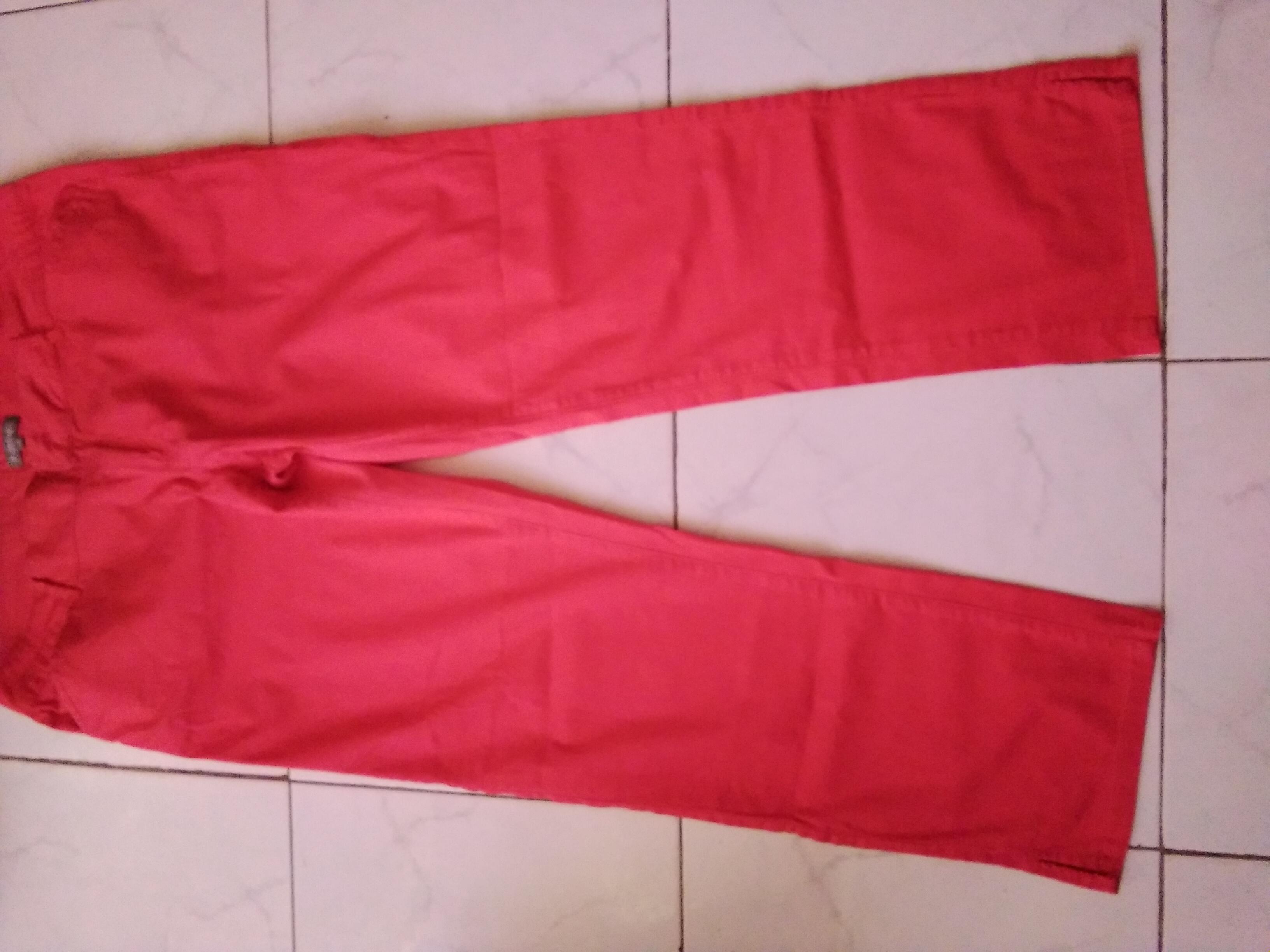 troc de troc pantalon rouge taille 46 image 0