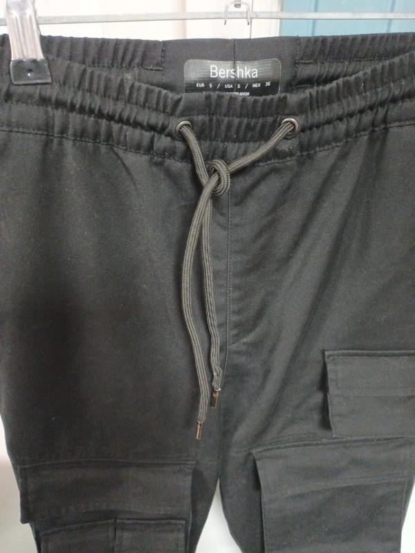 troc de troc pantalon cargo bershka noir taille s 11 poches unisexe image 2