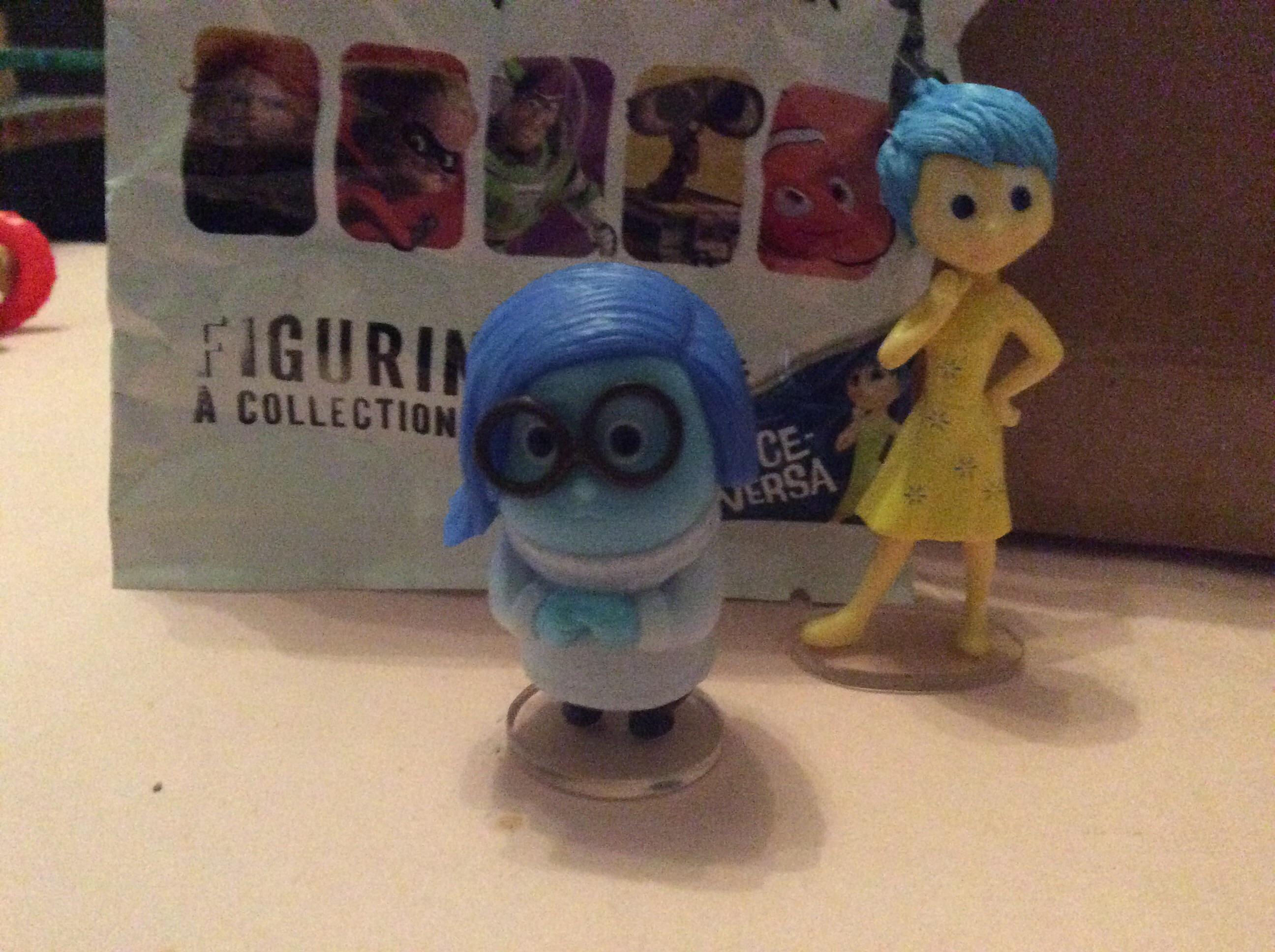 troc de troc joie et tristesse  figurine disney pixar image 1