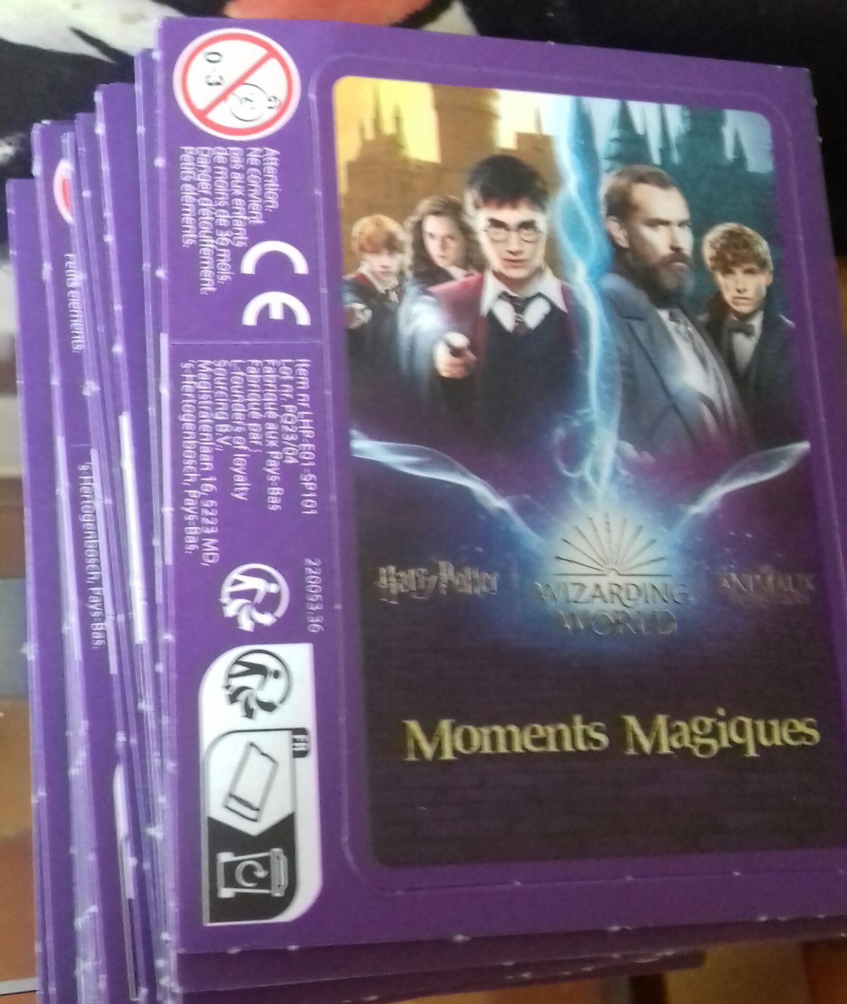 troc de troc 24 cartes moment magique u wizarding world neuves image 0