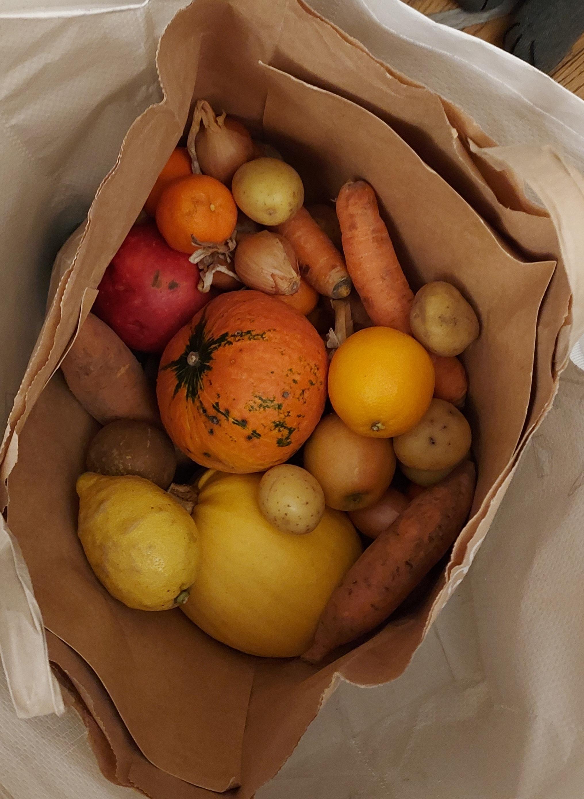 troc de troc (réservé eco) panier de légumes image 0