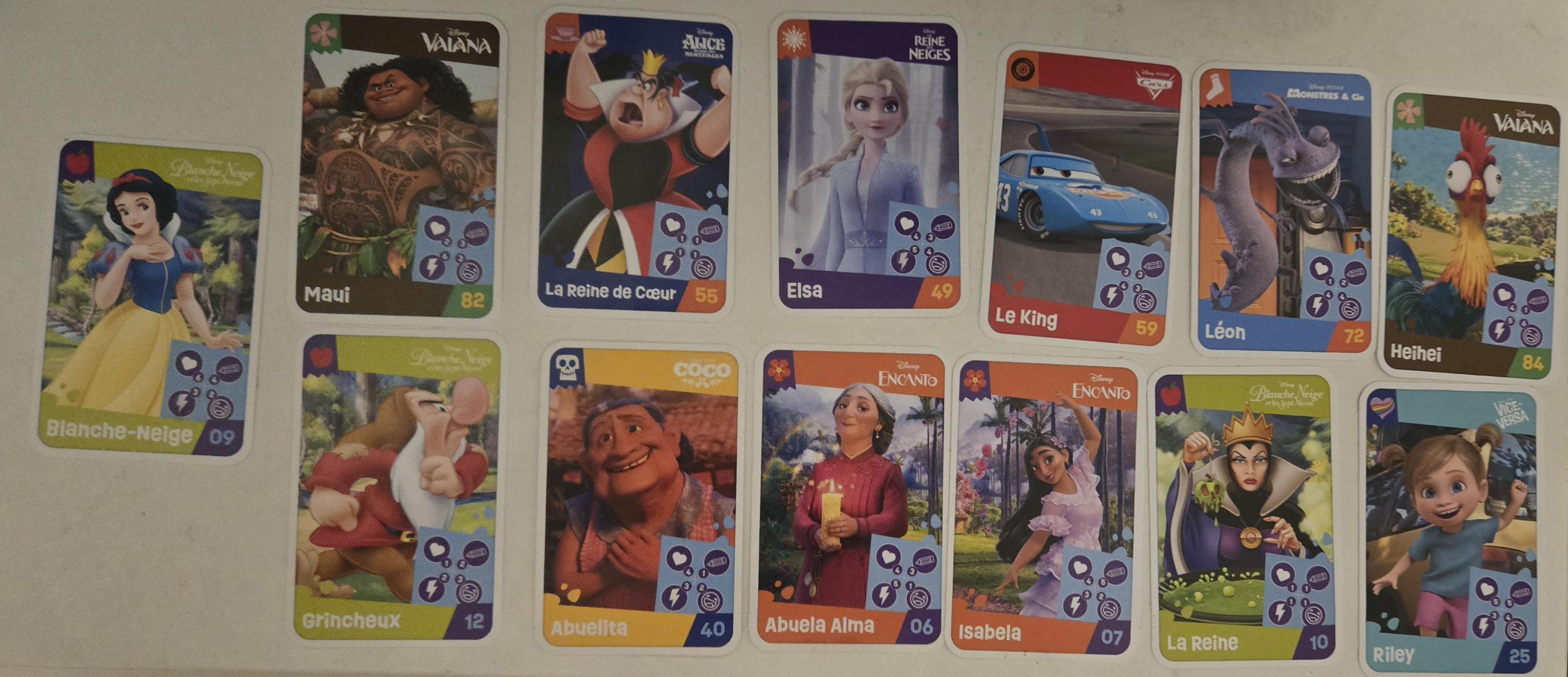 troc de troc 13 cartes disney auchan 100 ans image 0