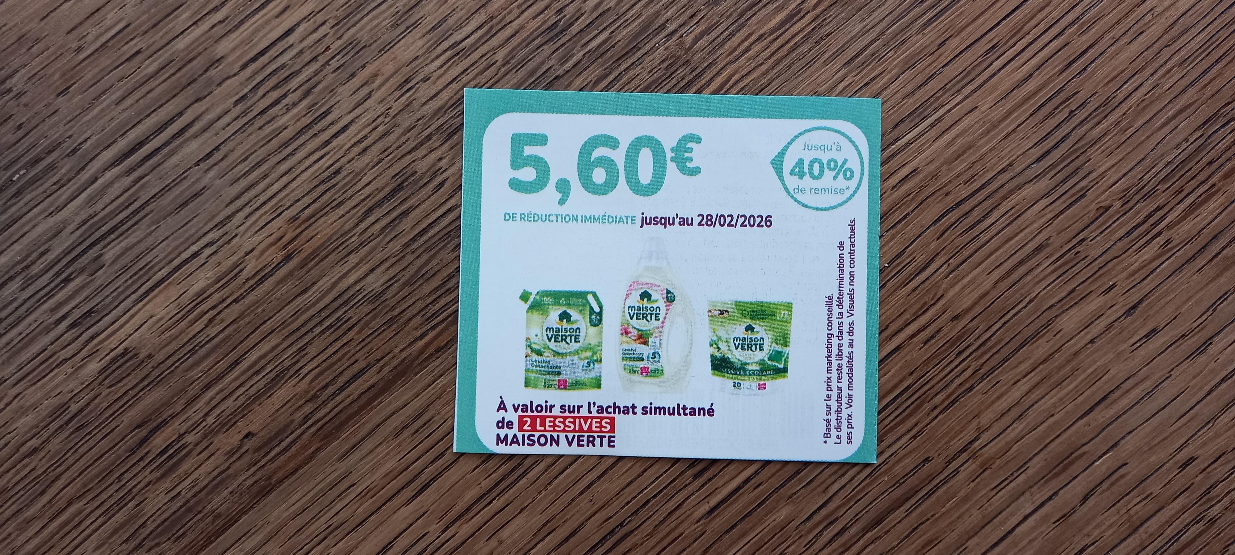 troc de troc bon de réduction maison verte. image 0