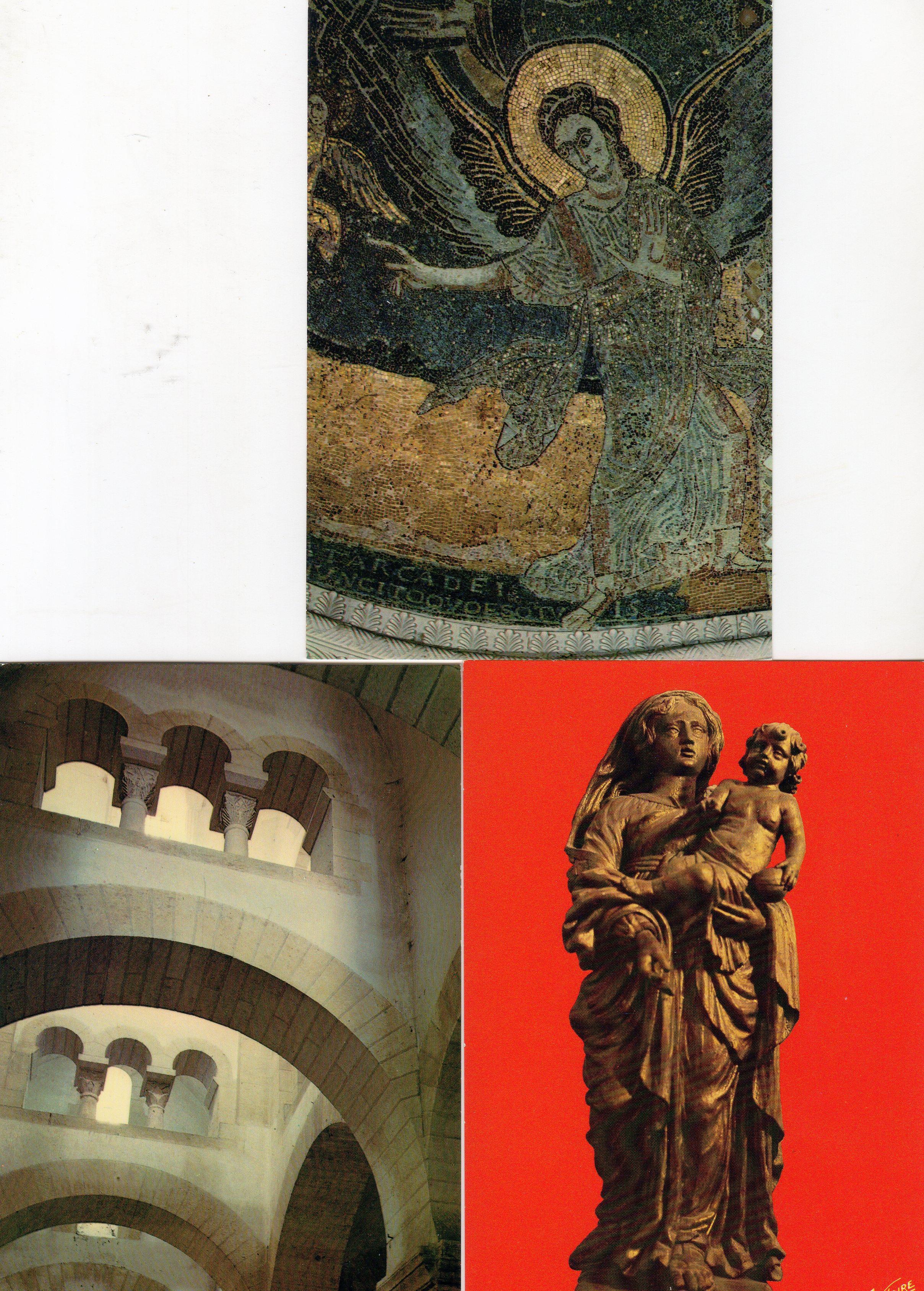 troc de troc reservees  3 cartes postales  germigny des pres image 0