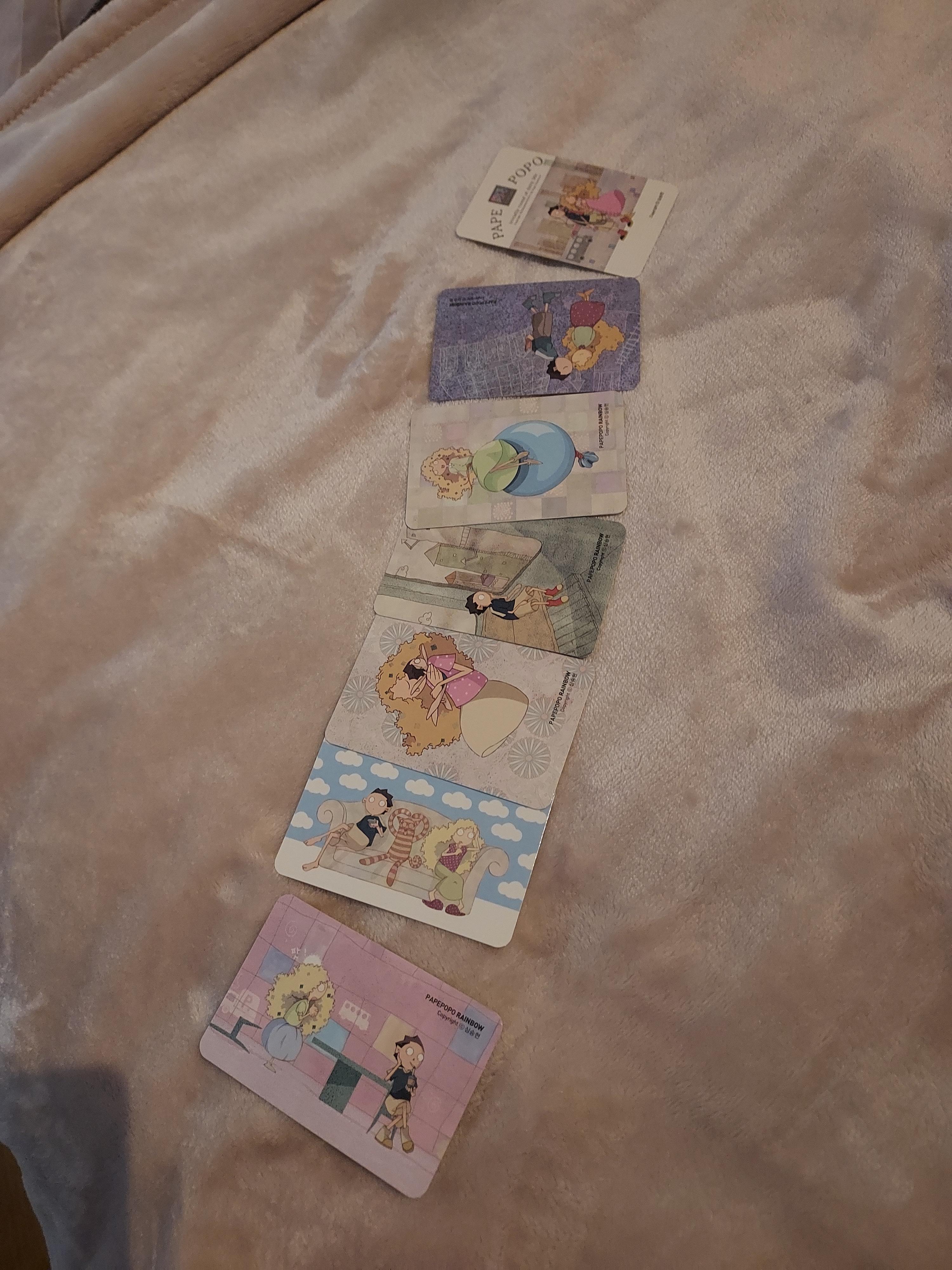 troc de troc mini cartes designer coréen image 0