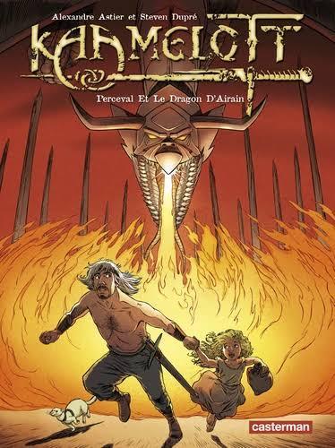 troc de troc bd - kaamelott - perceval et le dragon d'airain image 0