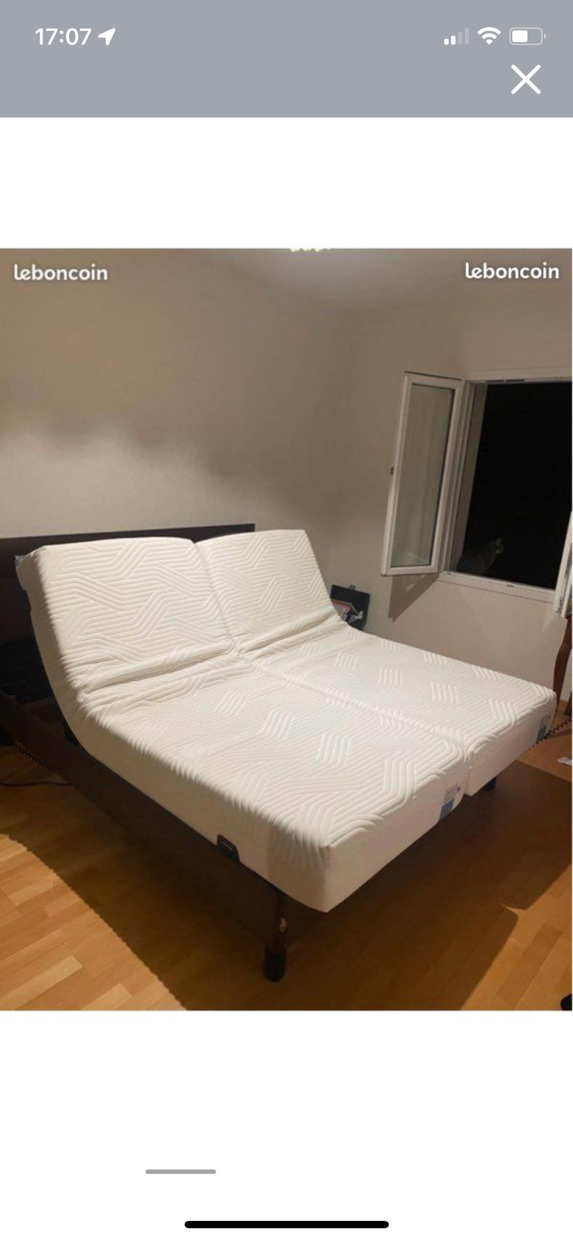 troc de troc sommier électrique avec matelas image 2