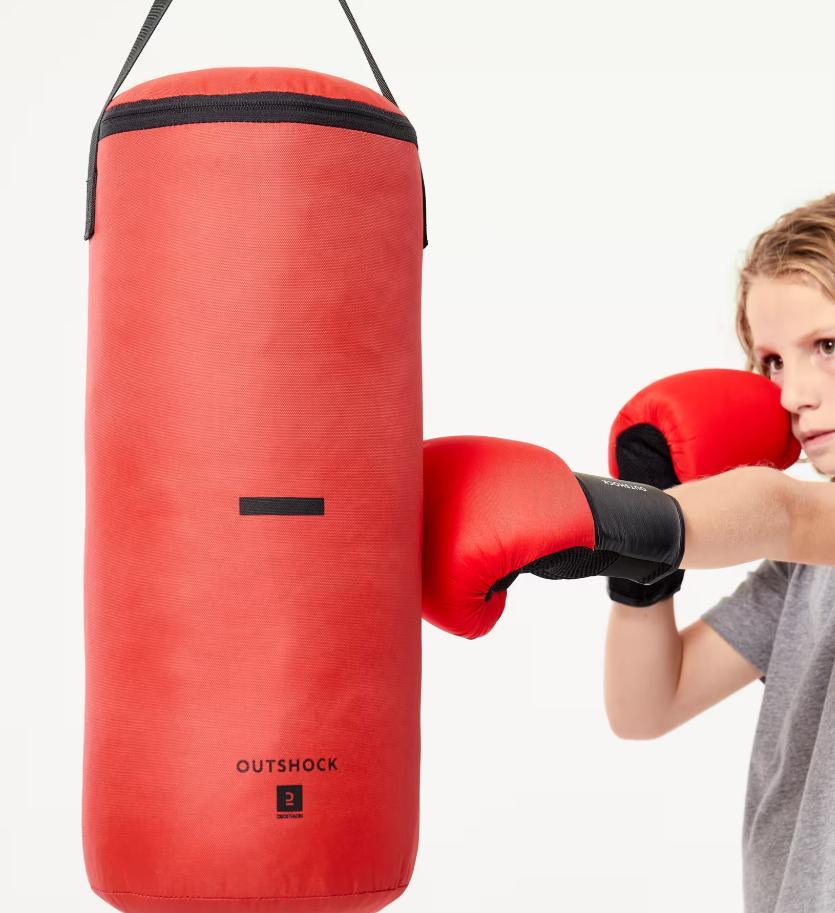 troc de troc sac de boxe et gants pour enfants état neuf image 0