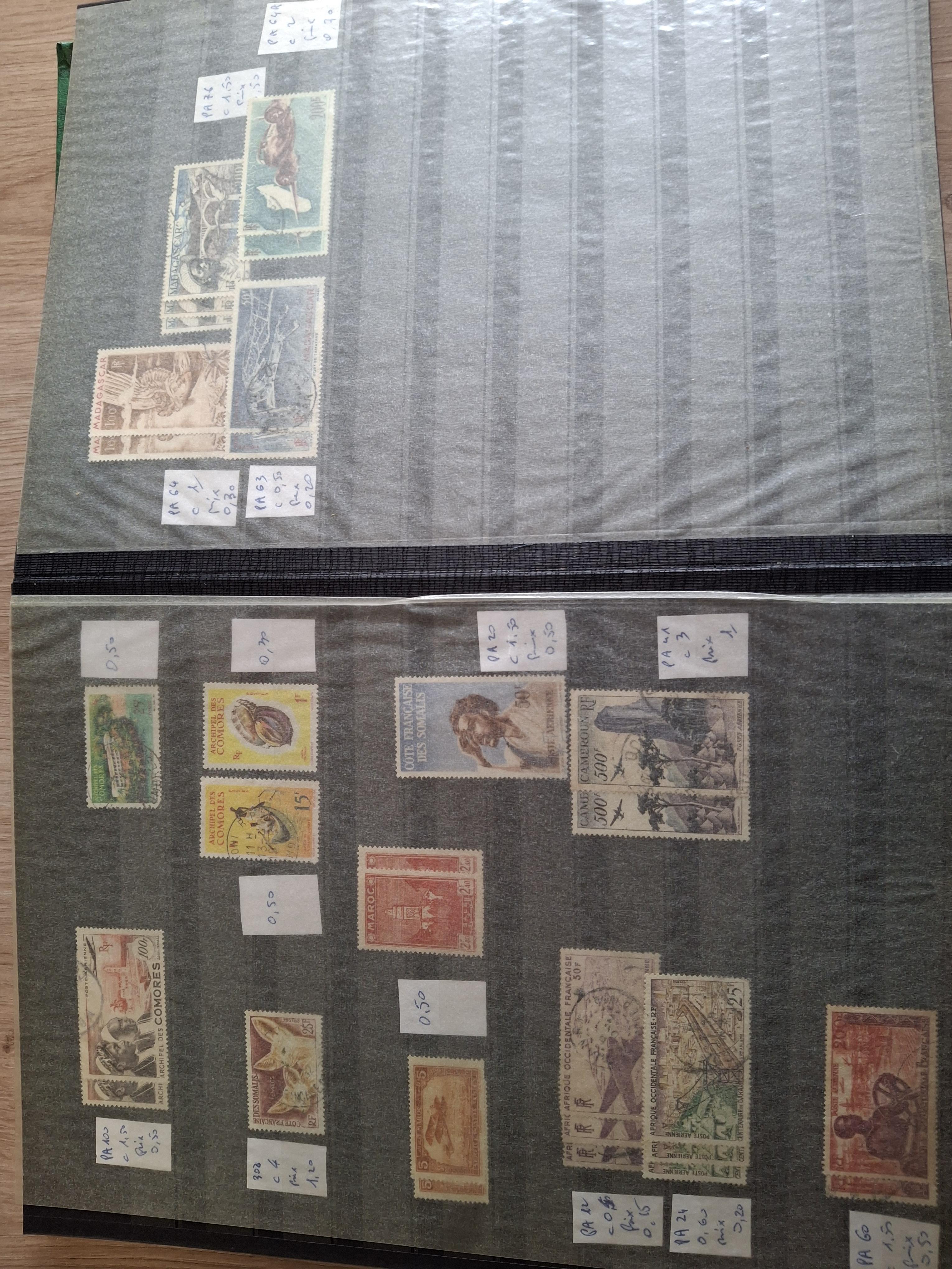troc de troc echange timbres des colonies françaises contre flyer uniquement image 2