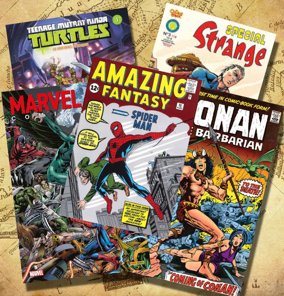 troc de troc bandes dessinées – très bon état – nombreux titres image 1