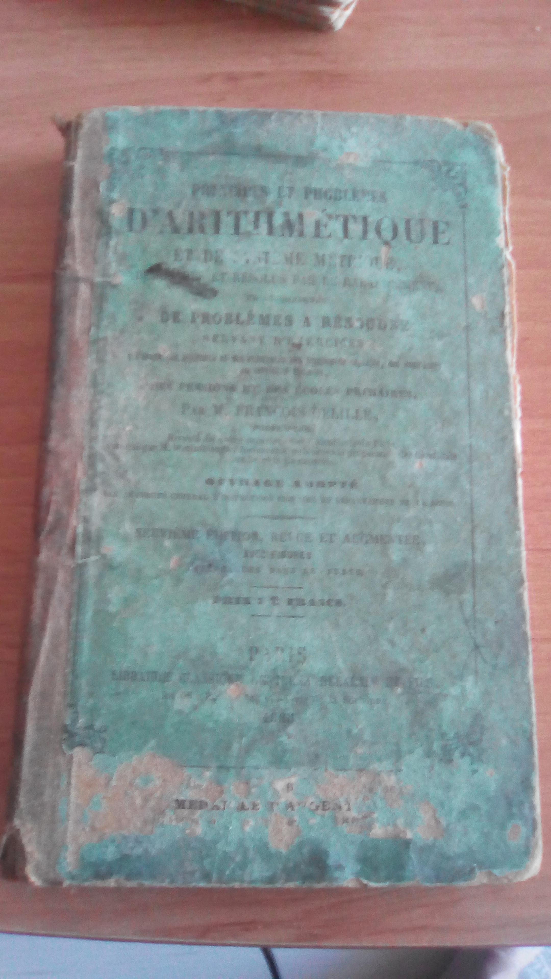 troc de troc livre de 1865 arithmÉtique image 0