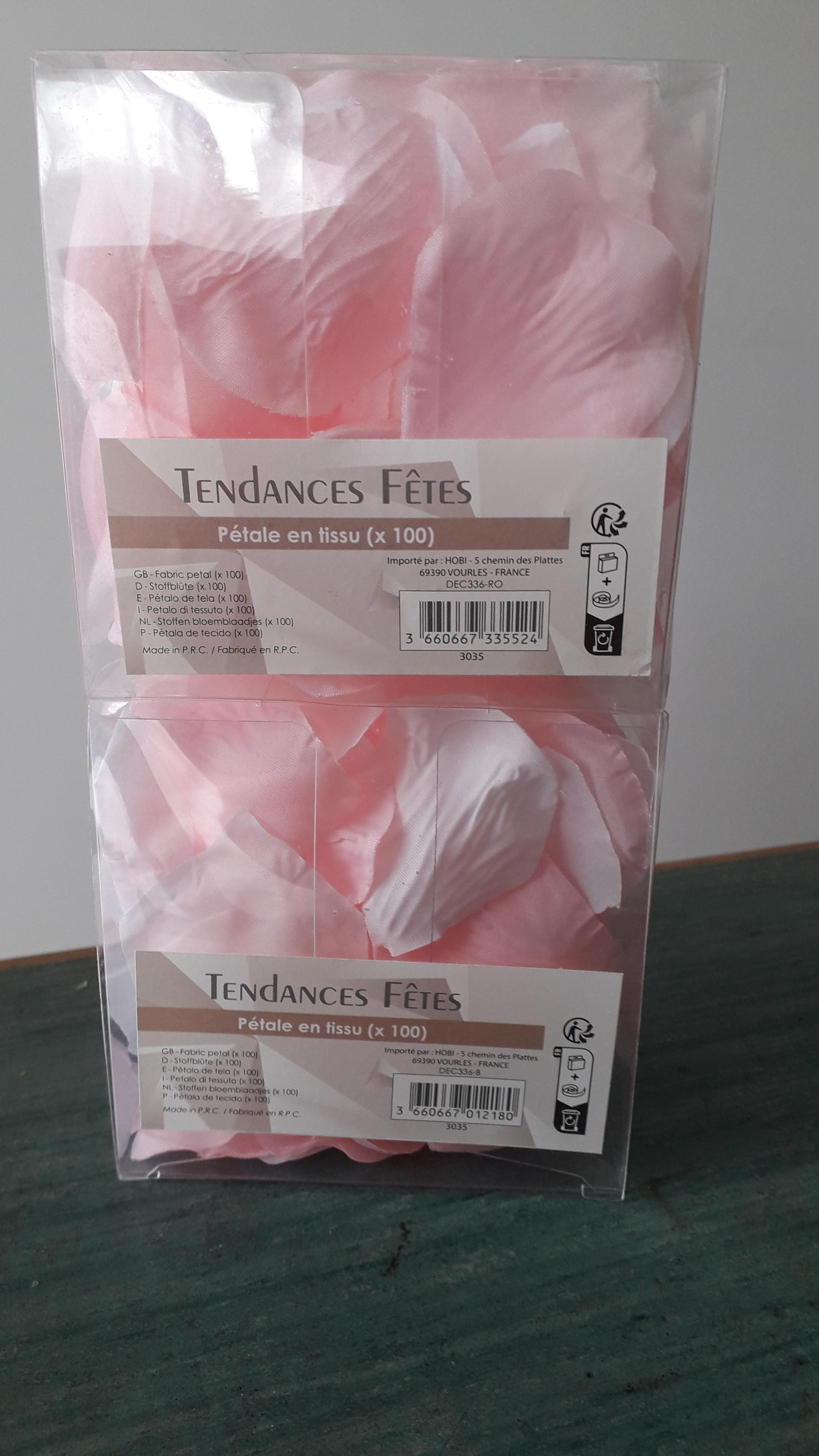 troc de troc pétales en tissu image 0