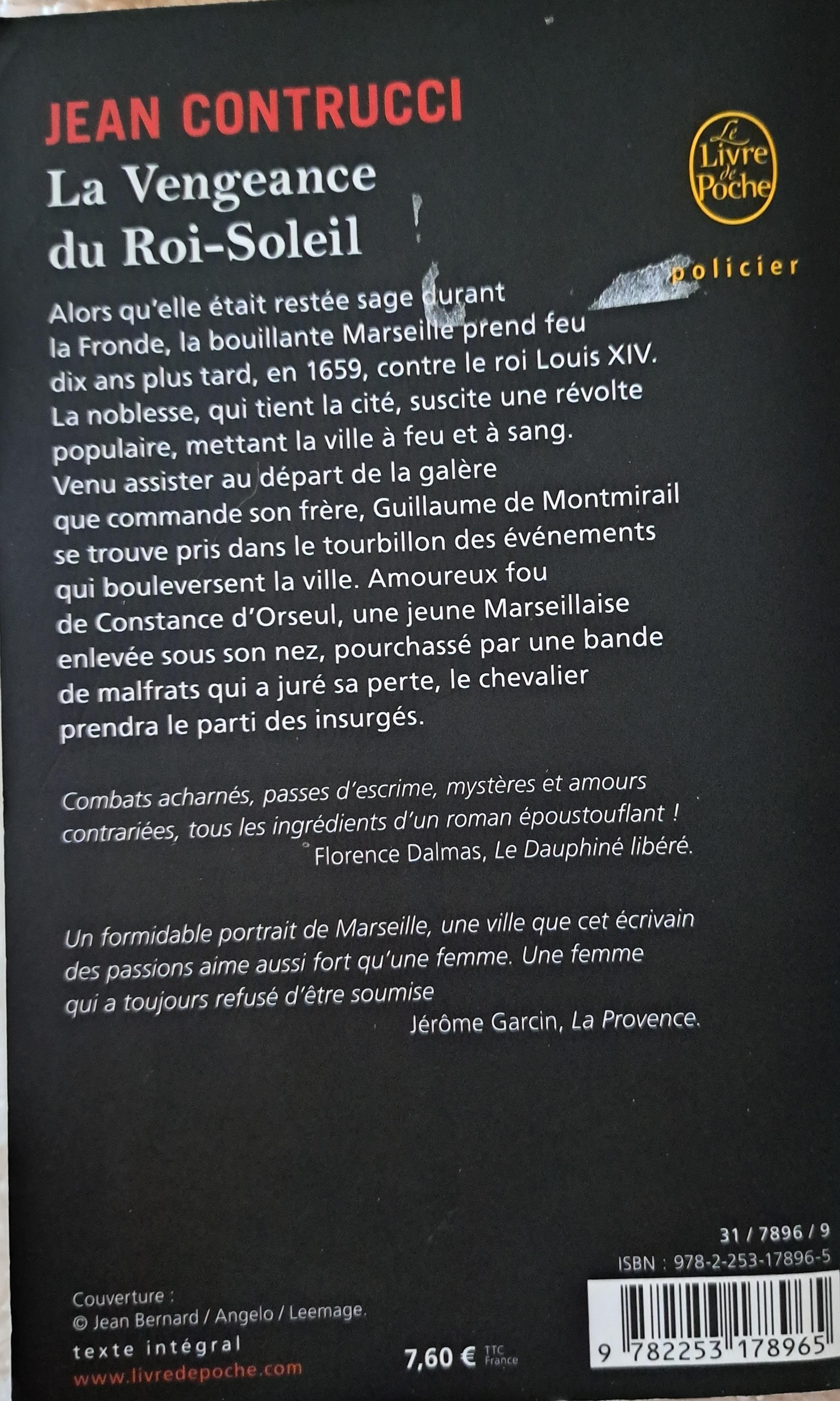 troc de troc la vengeance du roi soleil de jean contrucci image 1