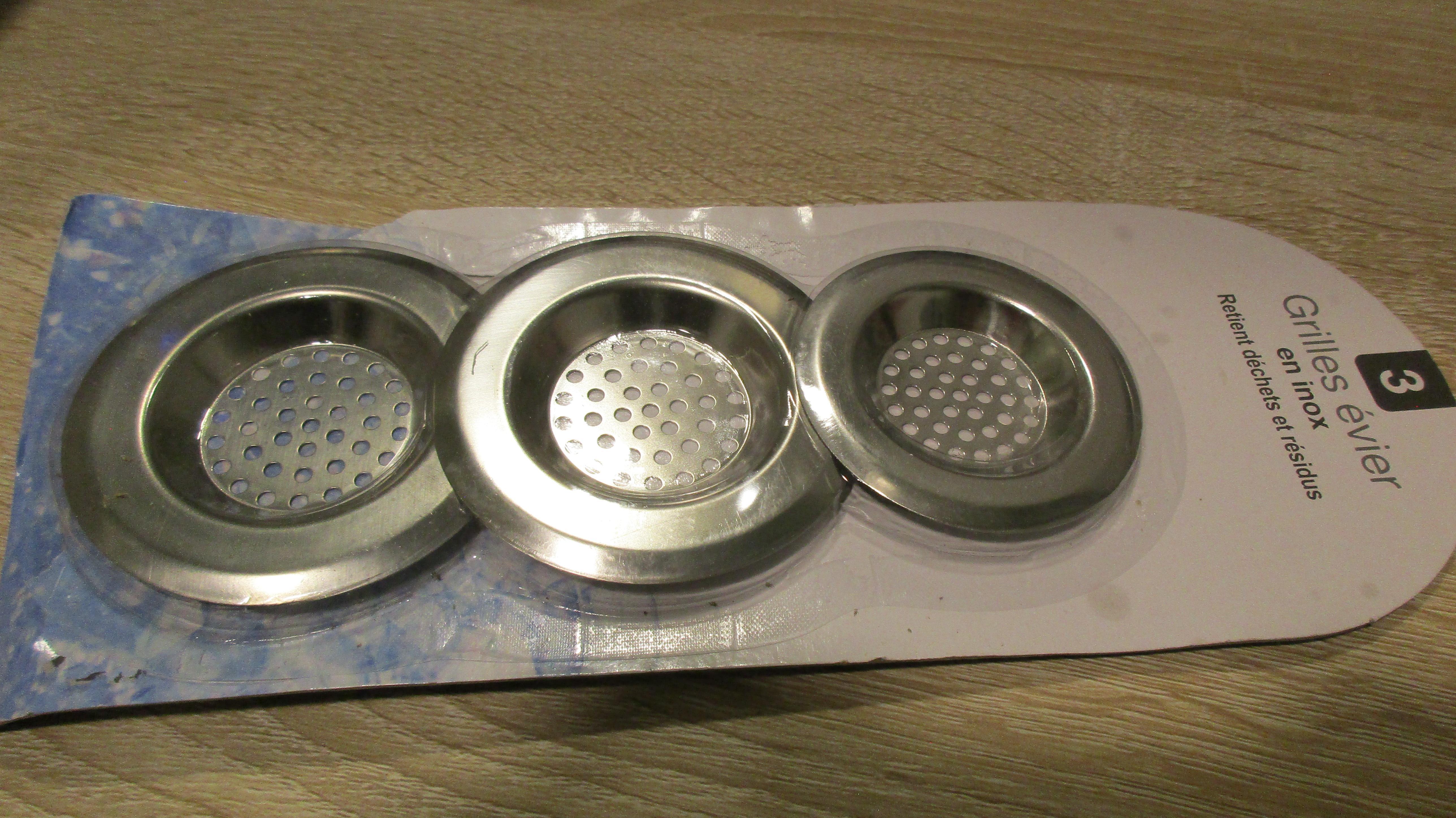 troc de troc lot neuf,3 grilles évier image 0