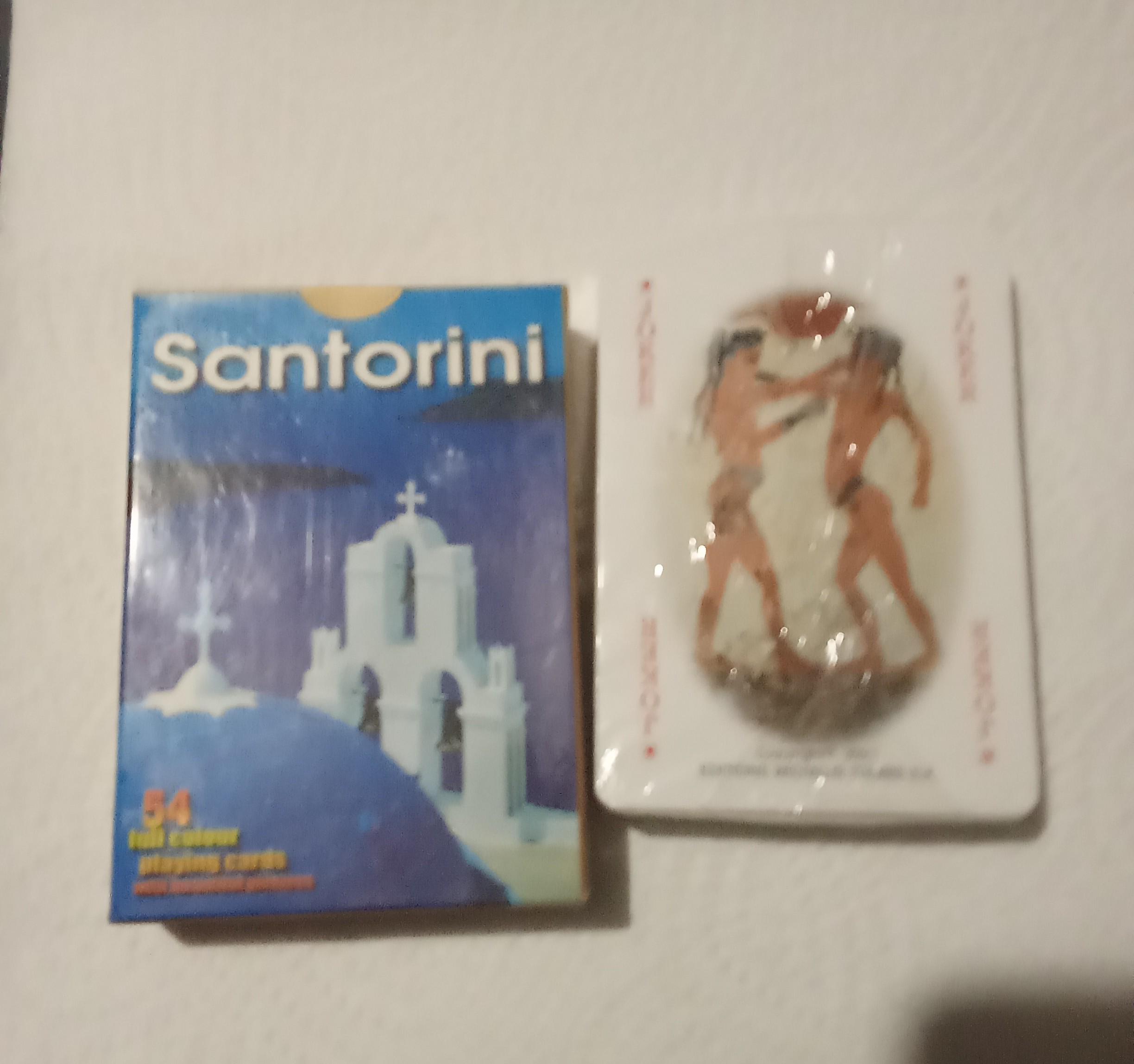 troc de troc jeu de carte santorini neuf image 0