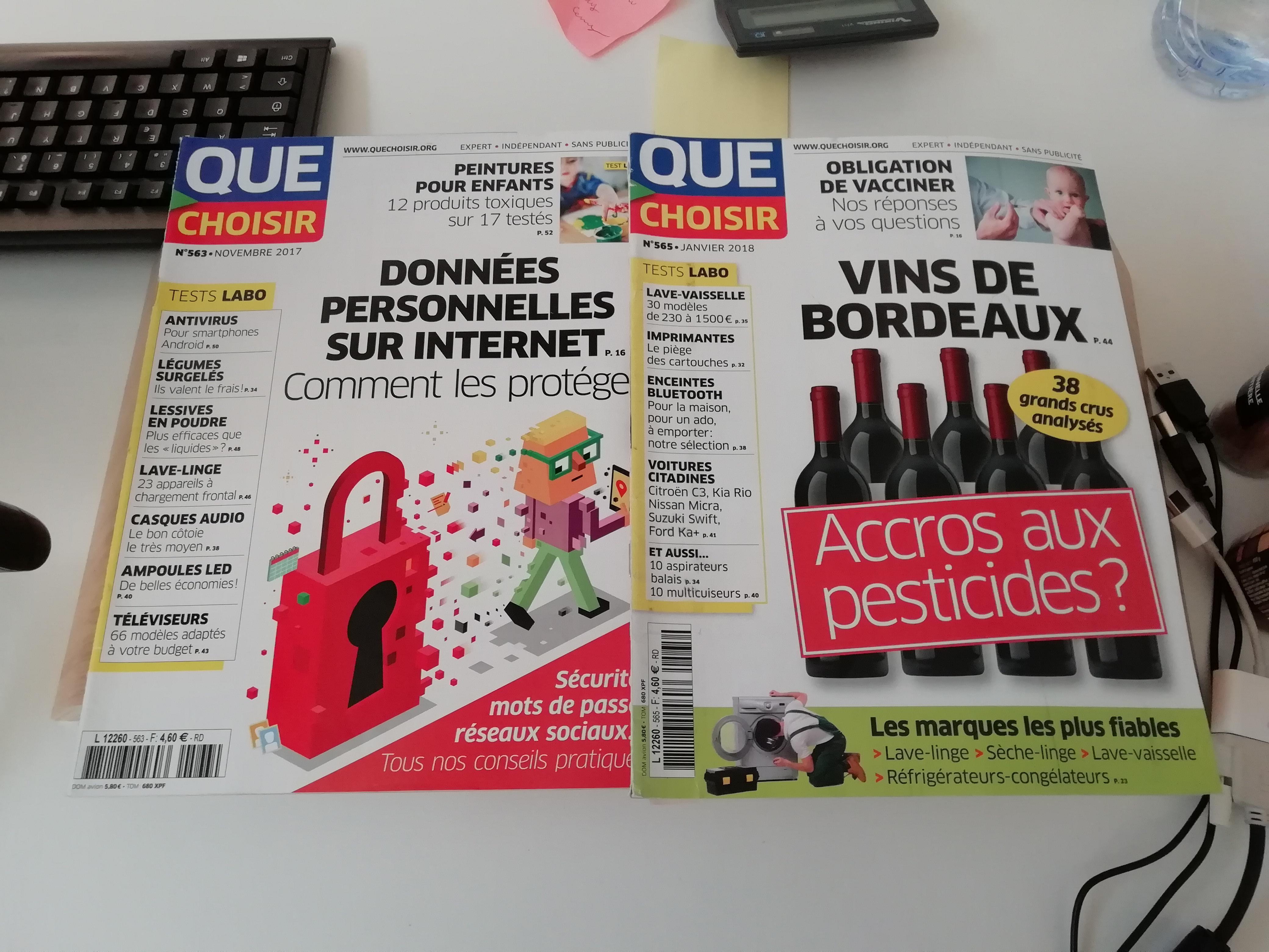 troc de troc lot de magasines ufc que choisir image 1