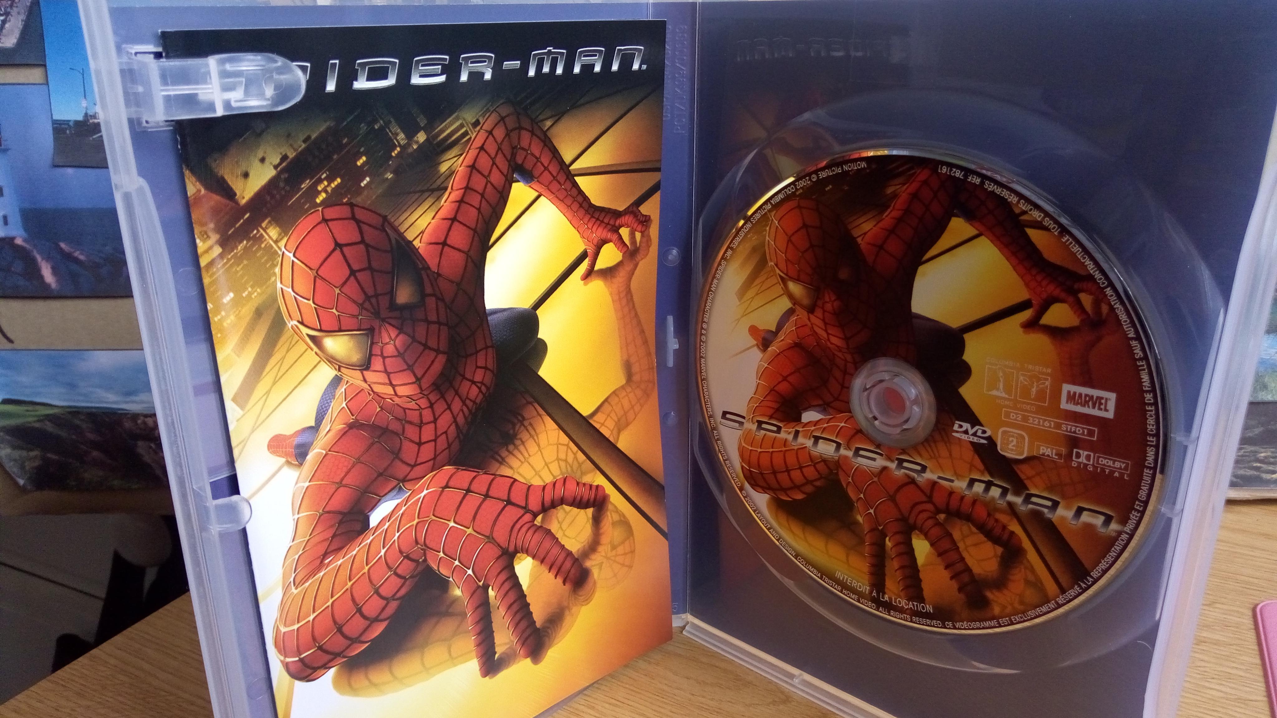 troc de troc spiderman 1 (sam raimi) - dvd image 2