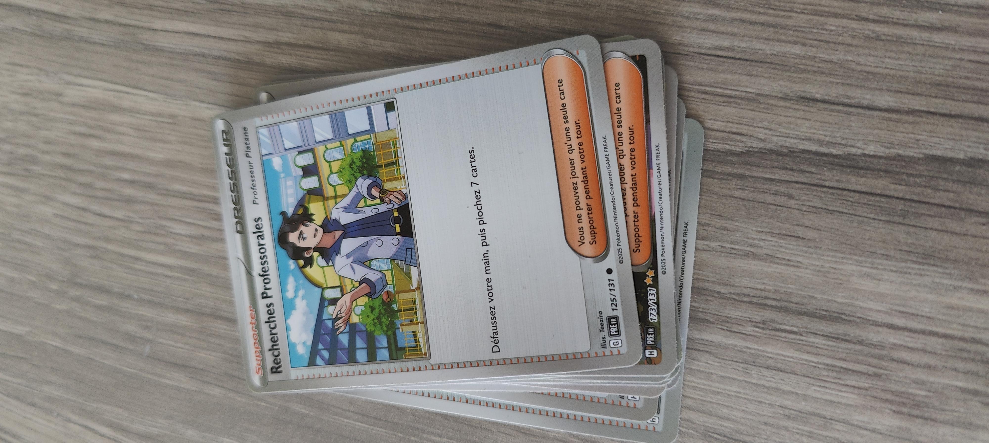 troc de troc reserve lot 10 cartes pokémons (dresseurs ou objet) image 0