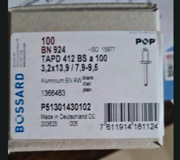 troc de troc lot de 5 boites rivet pop image 0