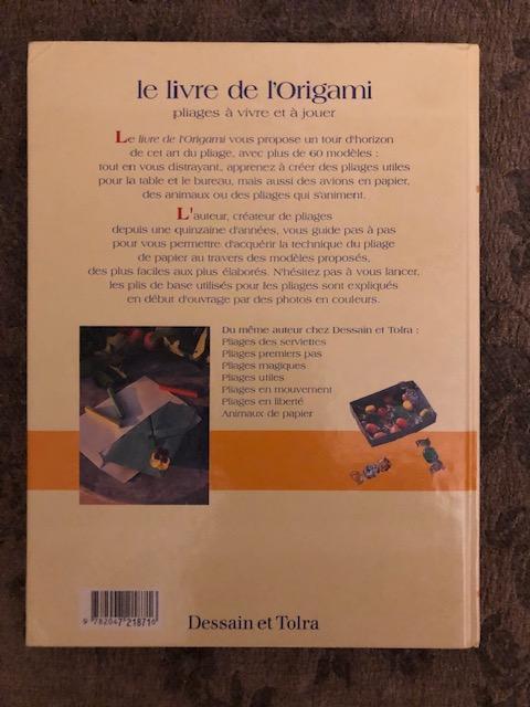 troc de troc livre "l'origami" - ed. dessain & tolra 2001 image 1