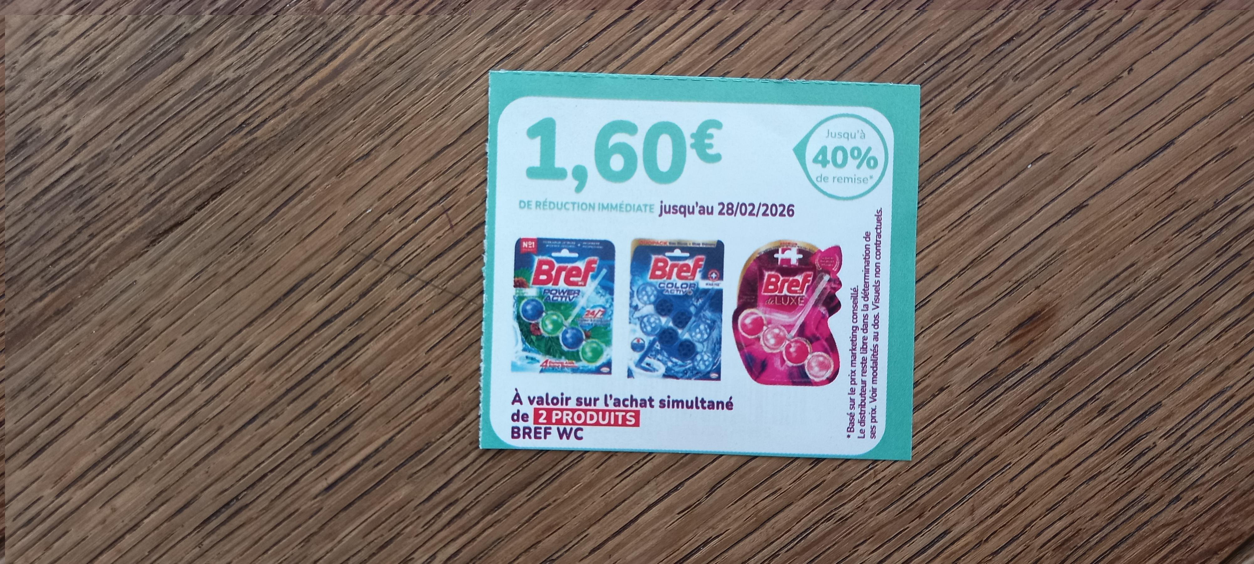 troc de troc bon de réduction bref wc. image 0