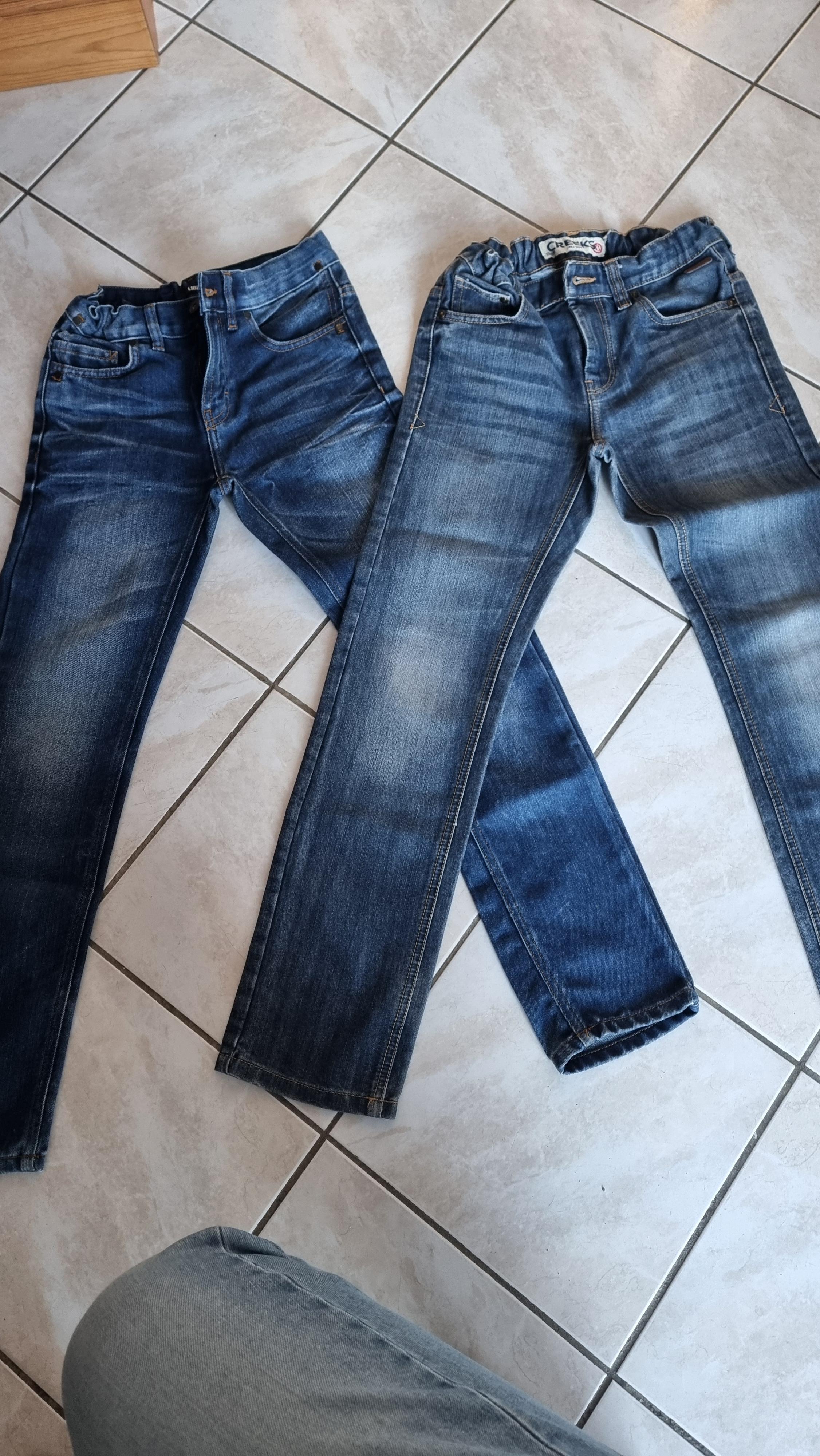 troc de troc lot de 2 jeans taille 12 ans image 1