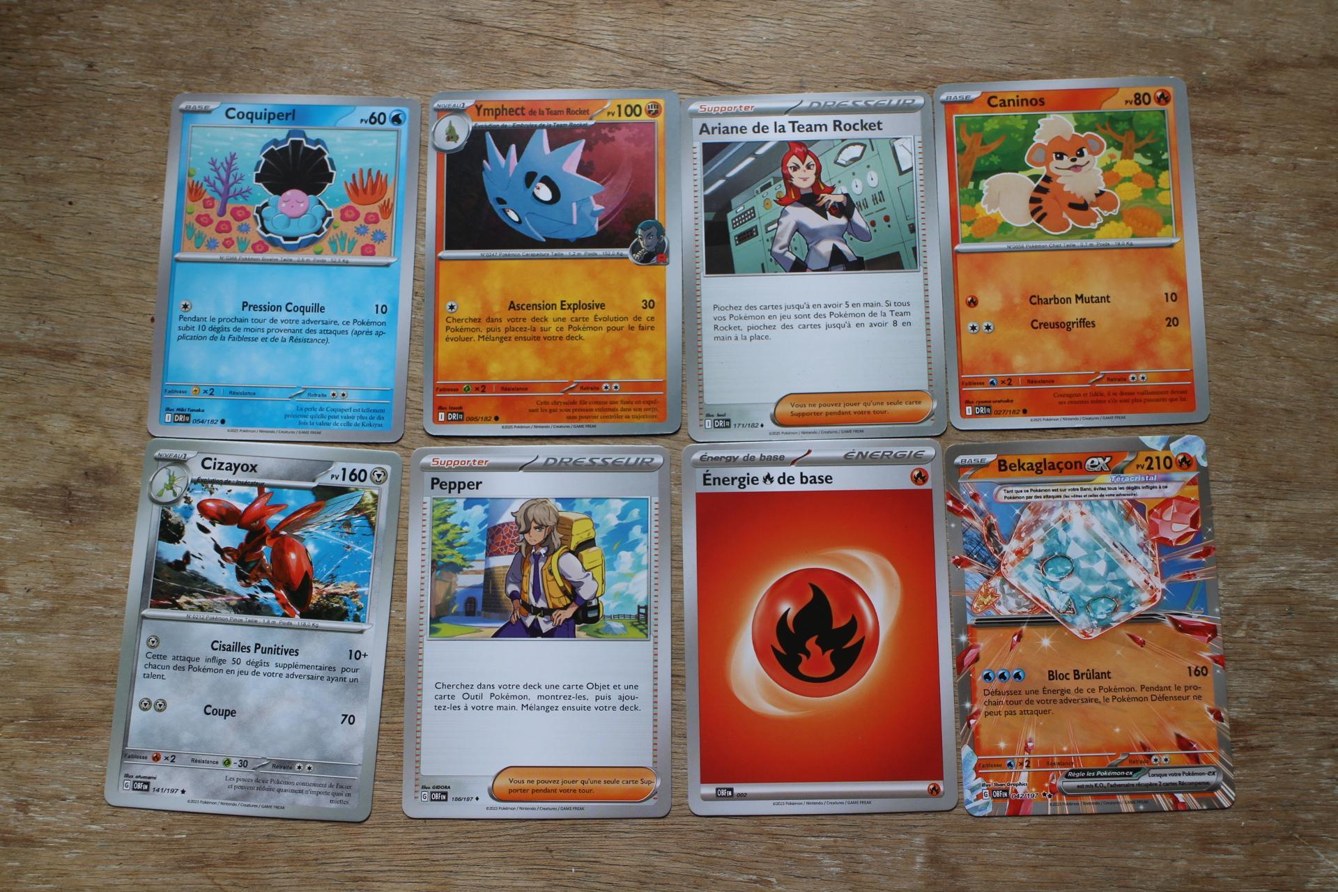 troc de troc lot cartes pokemon ii. image 1