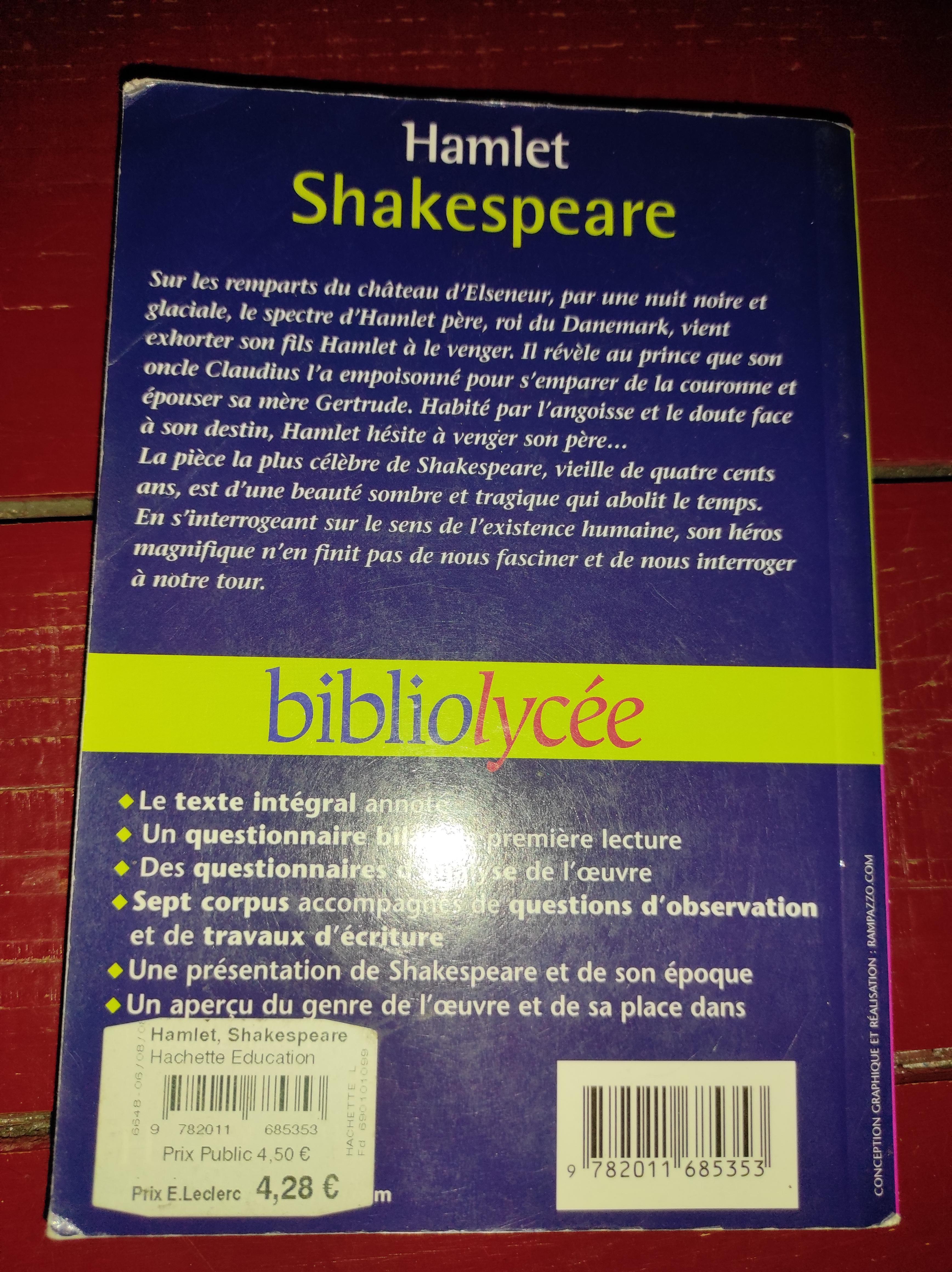 troc de troc livre hamlet image 1