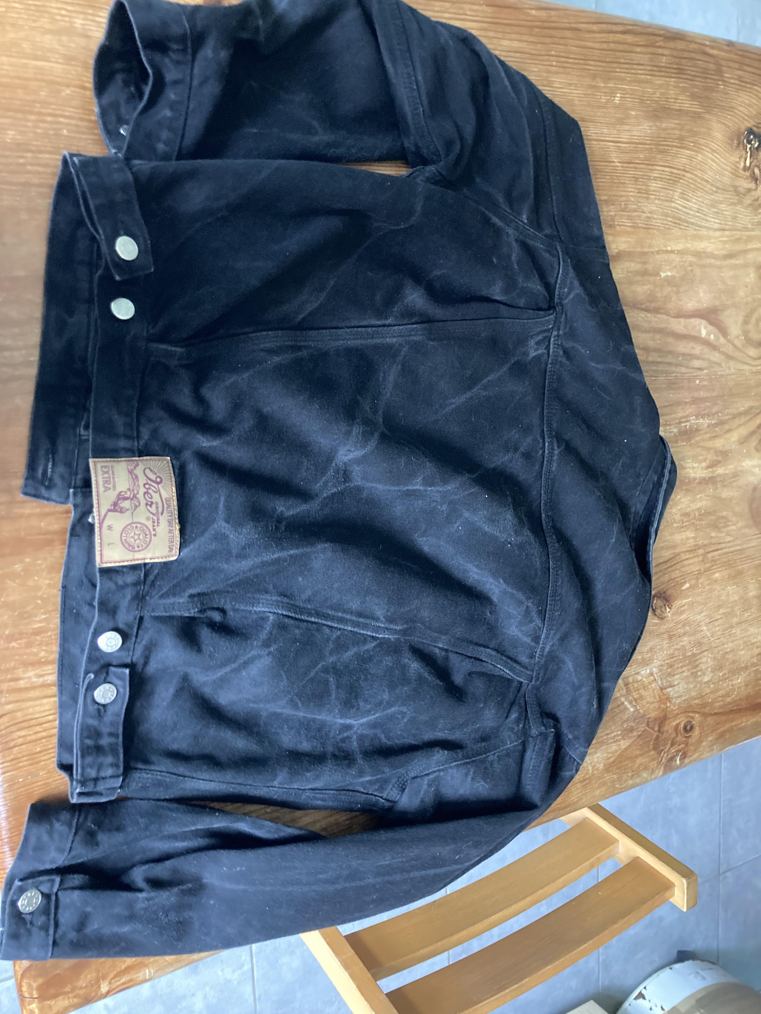 troc de troc veste jean noir xl image 1