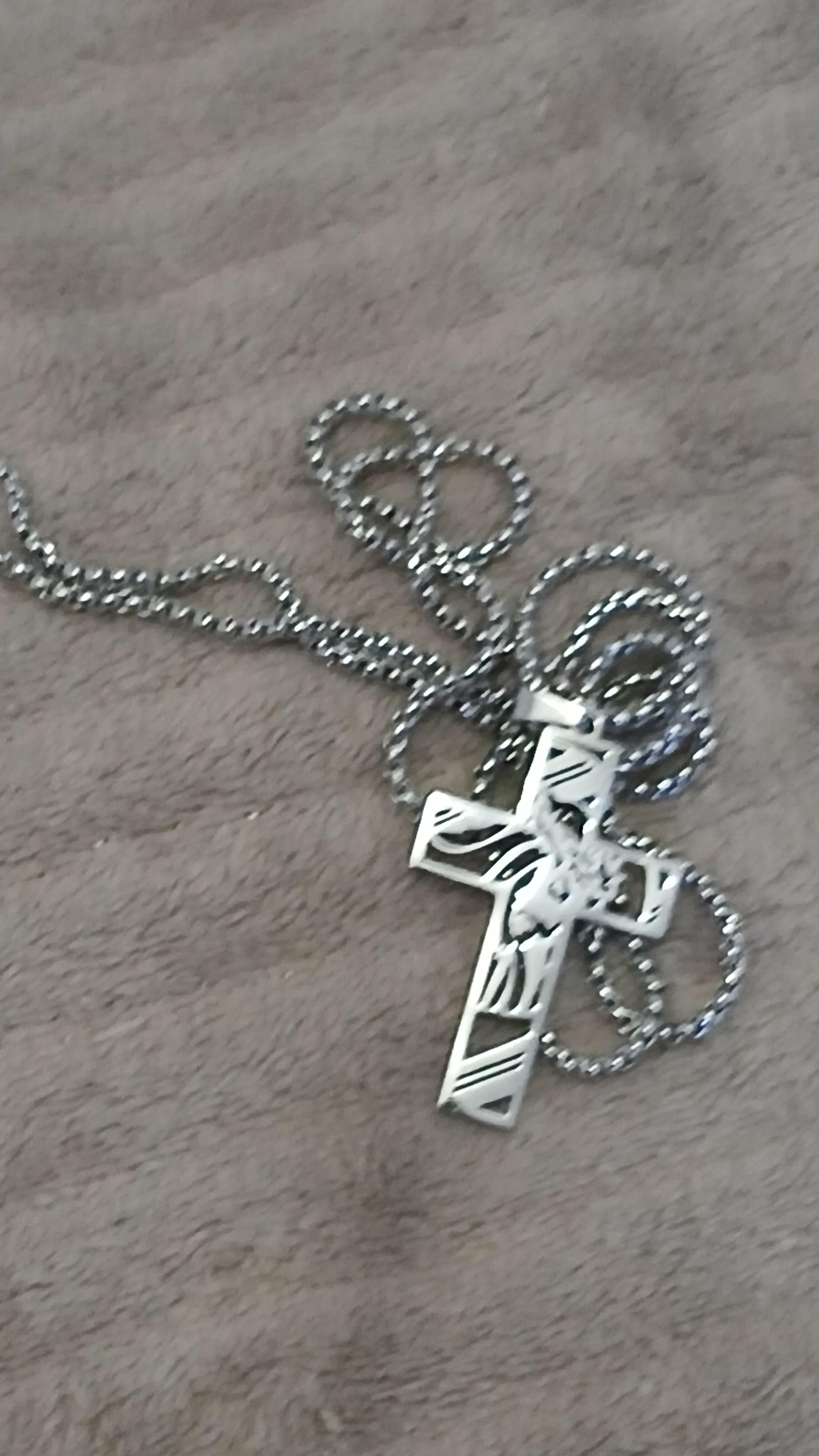 troc de troc reserver noelle  collier pendentif croix image 0