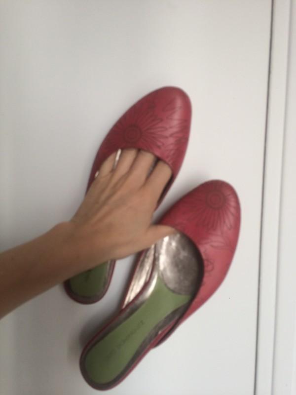 troc de troc mules 100% cuir veritable image 0