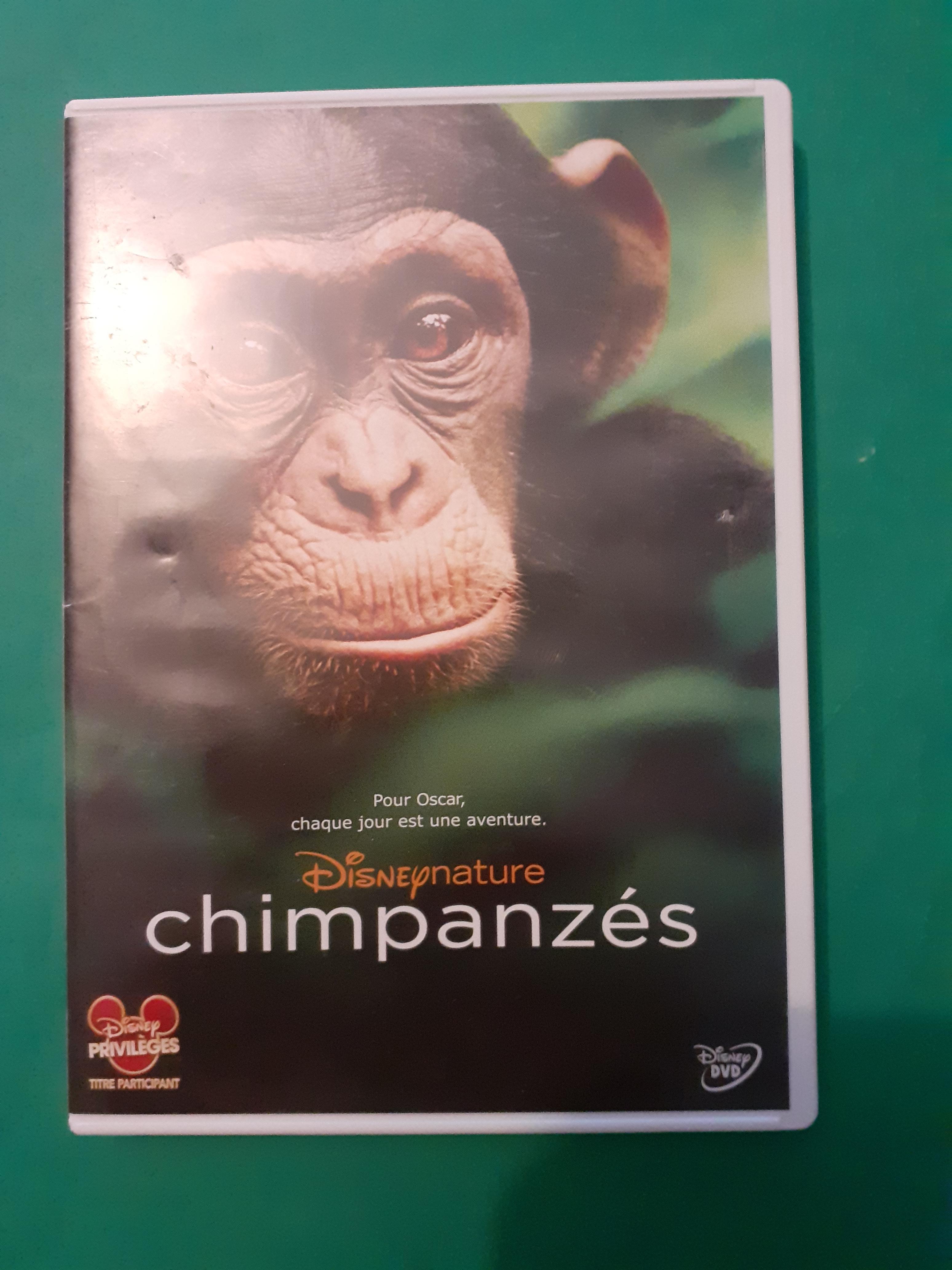 troc de troc dvd chimpanzes / disney nature image 0