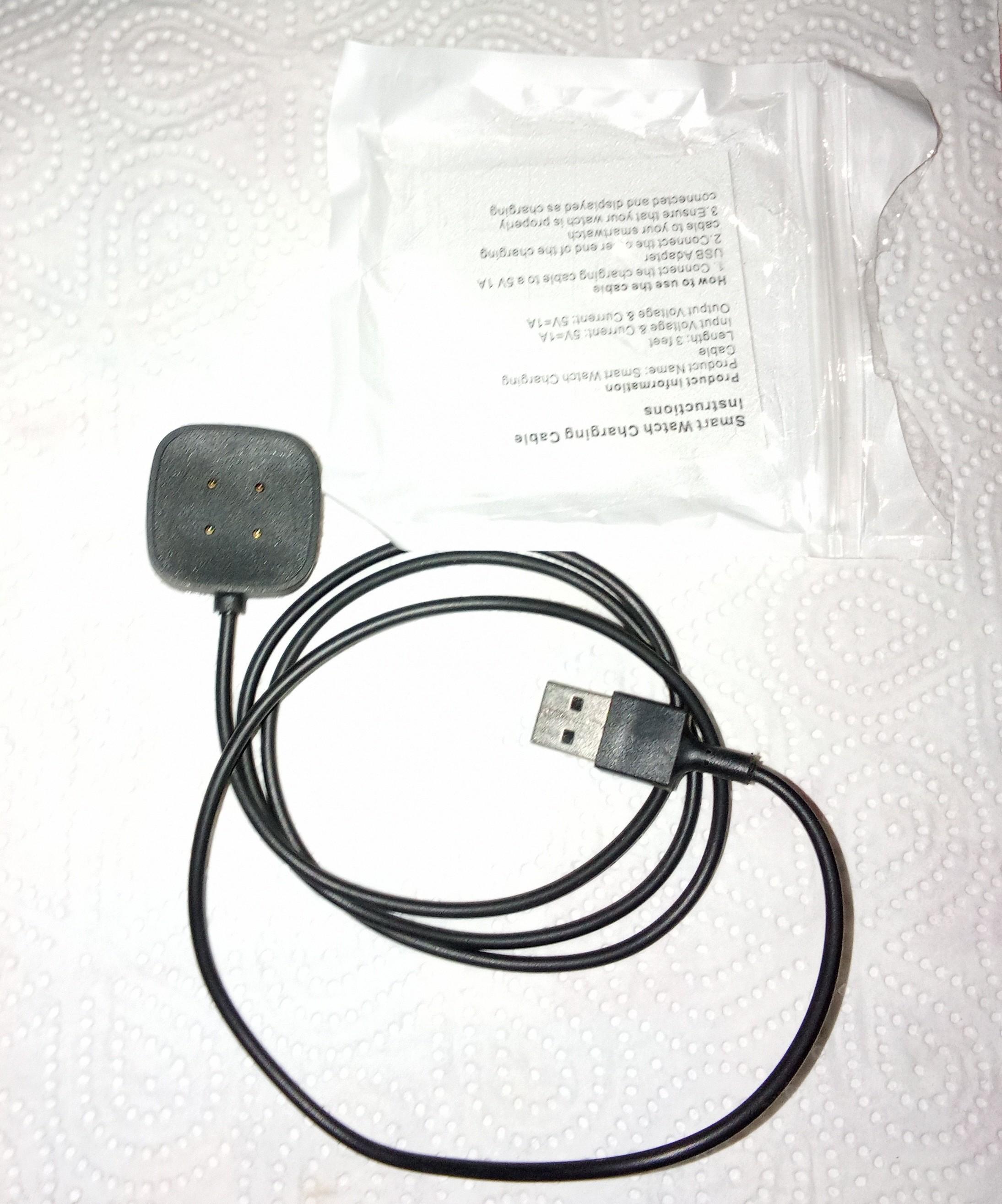 troc de troc câble de recharge montre connectée 4 diodes neuf image 0
