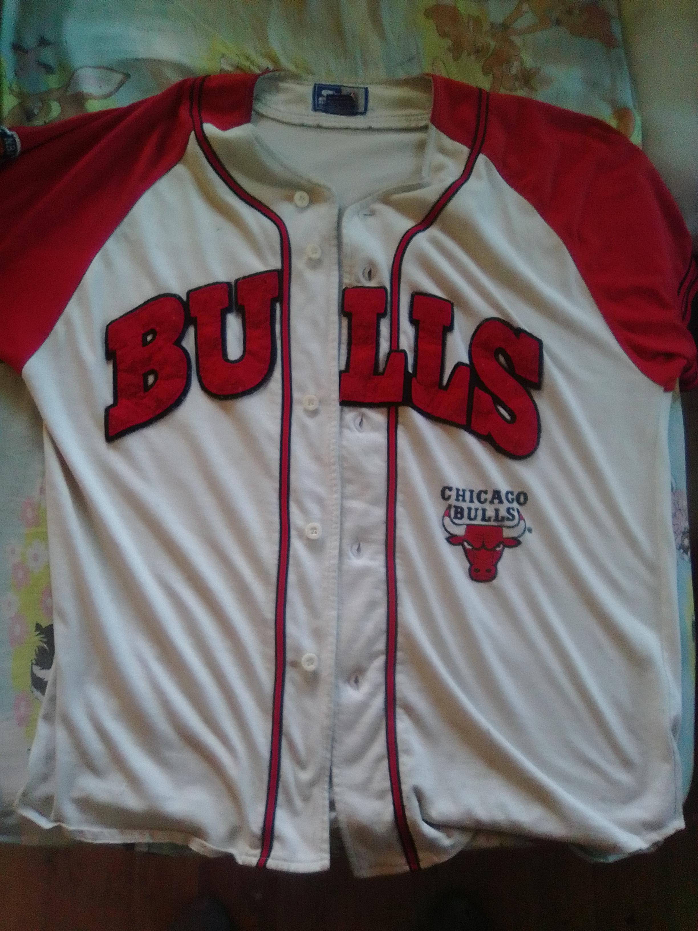 troc de troc haut vintage chicago bulls starter image 1